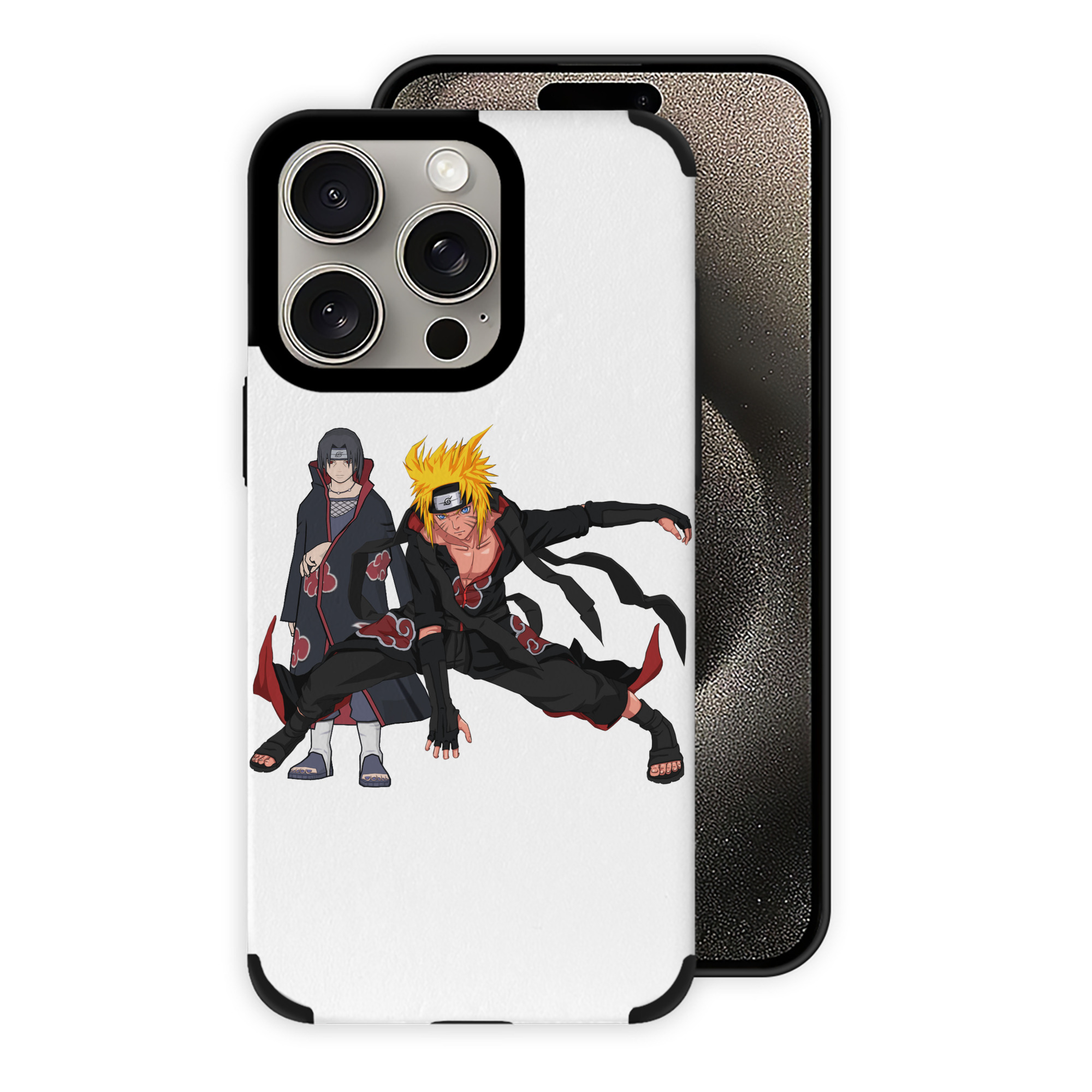 （画像用） NARUTO -ナルト- うずまき ナルト Uzumaki Naruto 【iPhone15ProMax対応】 PUレザー スマホケース 耐衝撃＆黄変防止