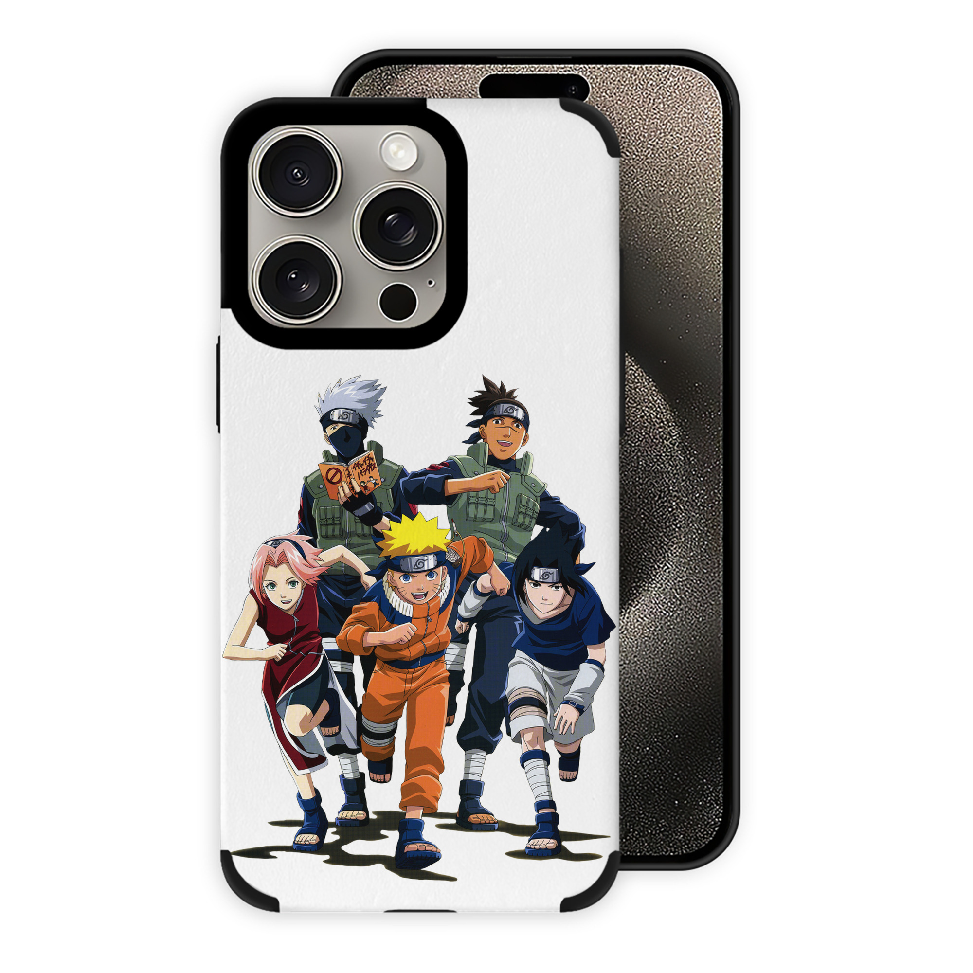 NARUTO -ナルト- うずまき ナルト Uzumaki Naruto 【iPhone15ProMax対応】 PUレザー スマホケース 耐衝撃＆黄変防止