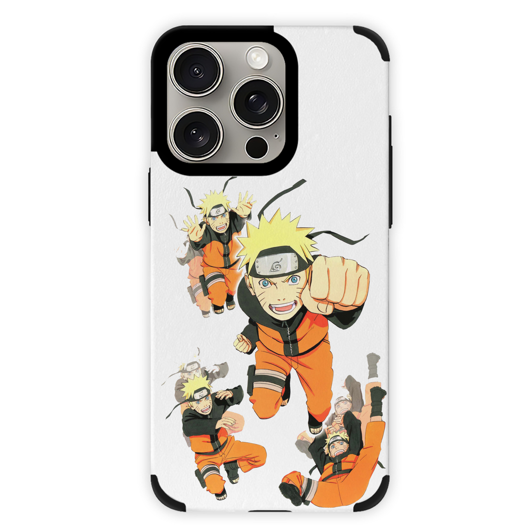 （画像用） NARUTO -ナルト- うずまき ナルト Uzumaki Naruto 【iPhone15ProMax対応】 PUレザー スマホケース 耐衝撃＆黄変防止