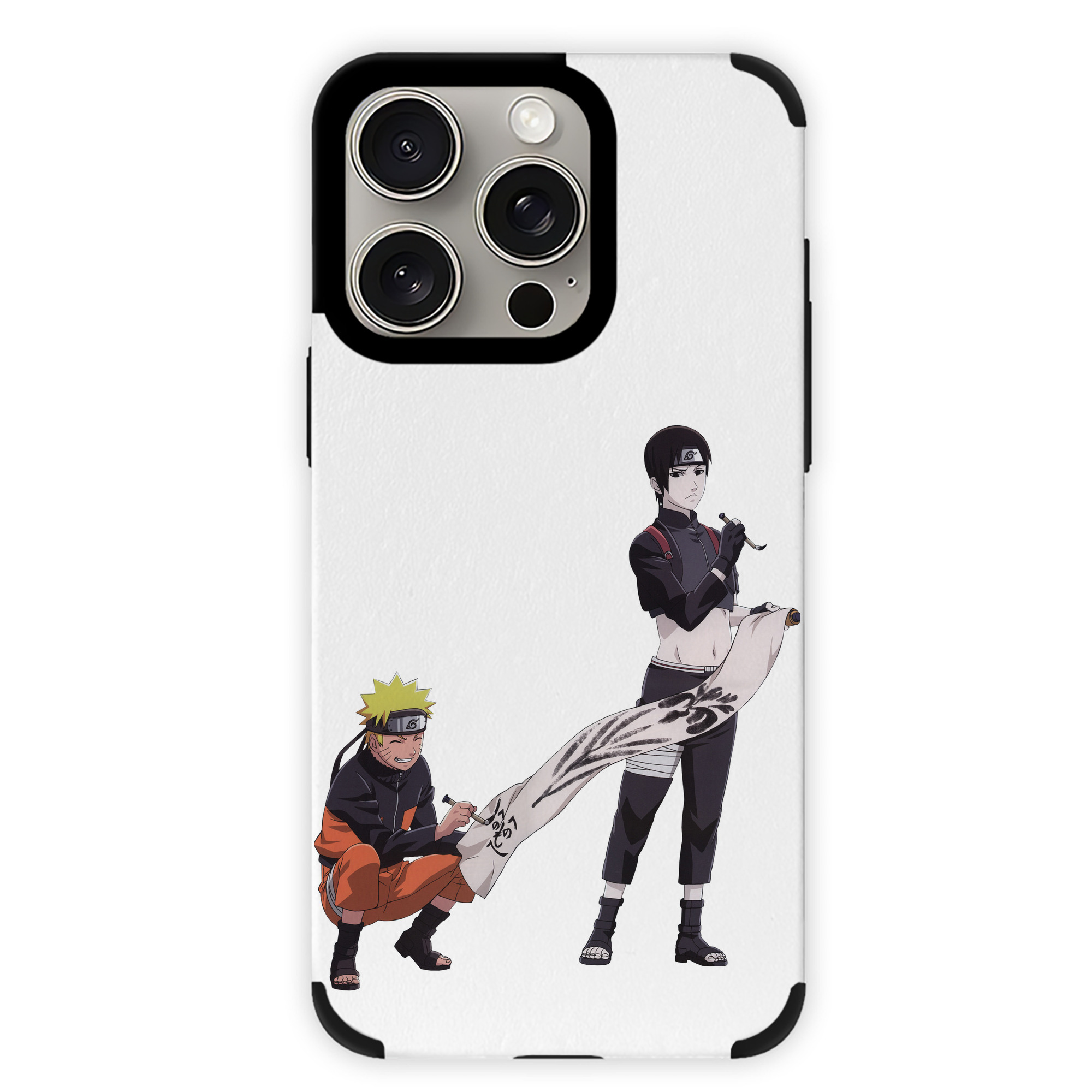 （画像用） NARUTO -ナルト- うずまき ナルト Uzumaki Naruto 【iPhone15ProMax対応】 PUレザー スマホケース 耐衝撃＆黄変防止