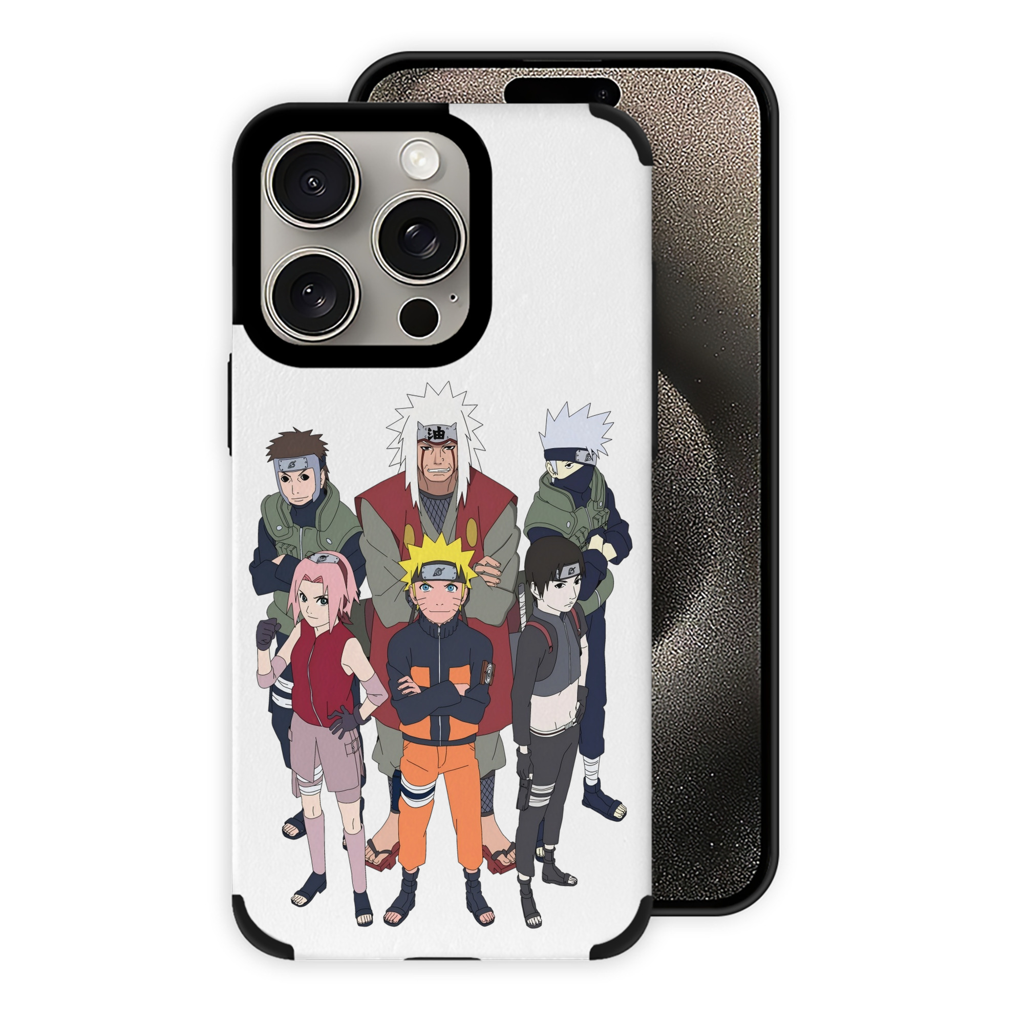（画像用） NARUTO -ナルト- うずまき ナルト Uzumaki Naruto 【iPhone15ProMax対応】 PUレザー スマホケース 耐衝撃＆黄変防止