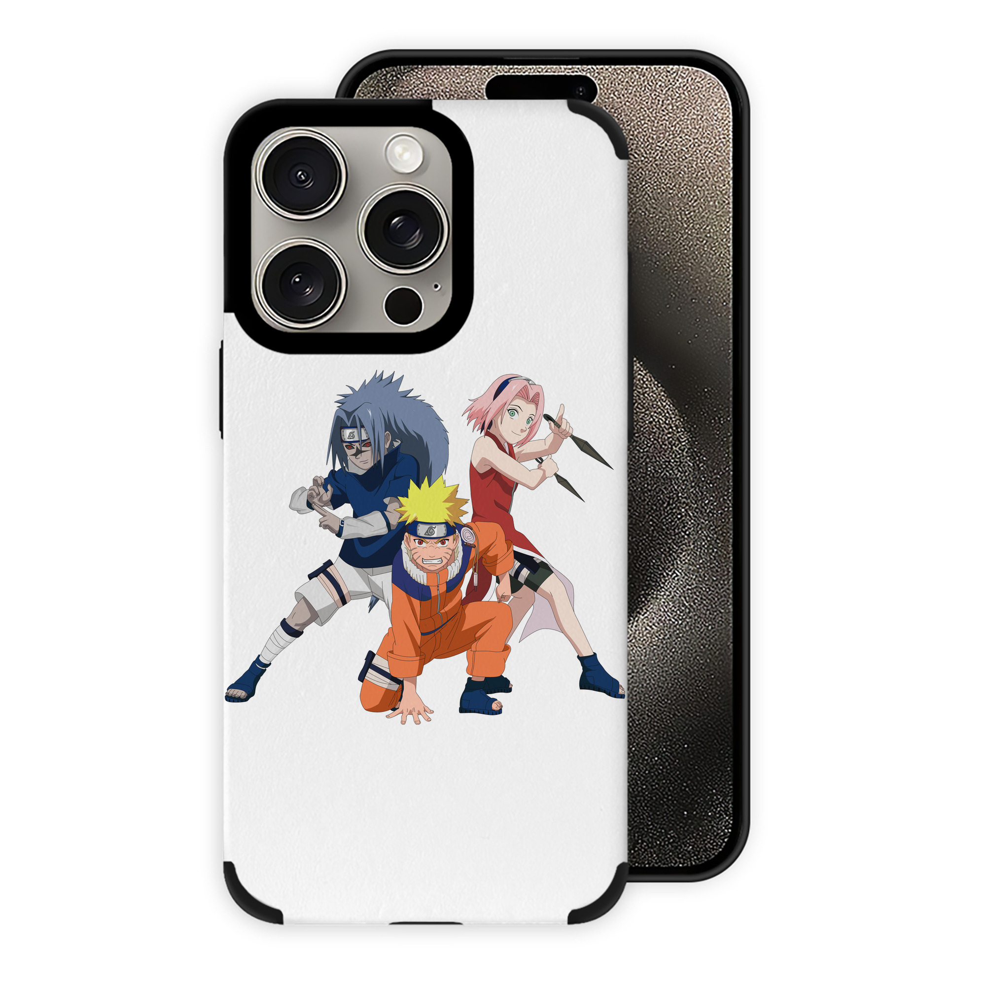 （画像用） NARUTO -ナルト- うずまき ナルト Uzumaki Naruto 【iPhone15ProMax対応】 PUレザー スマホケース 耐衝撃＆黄変防止