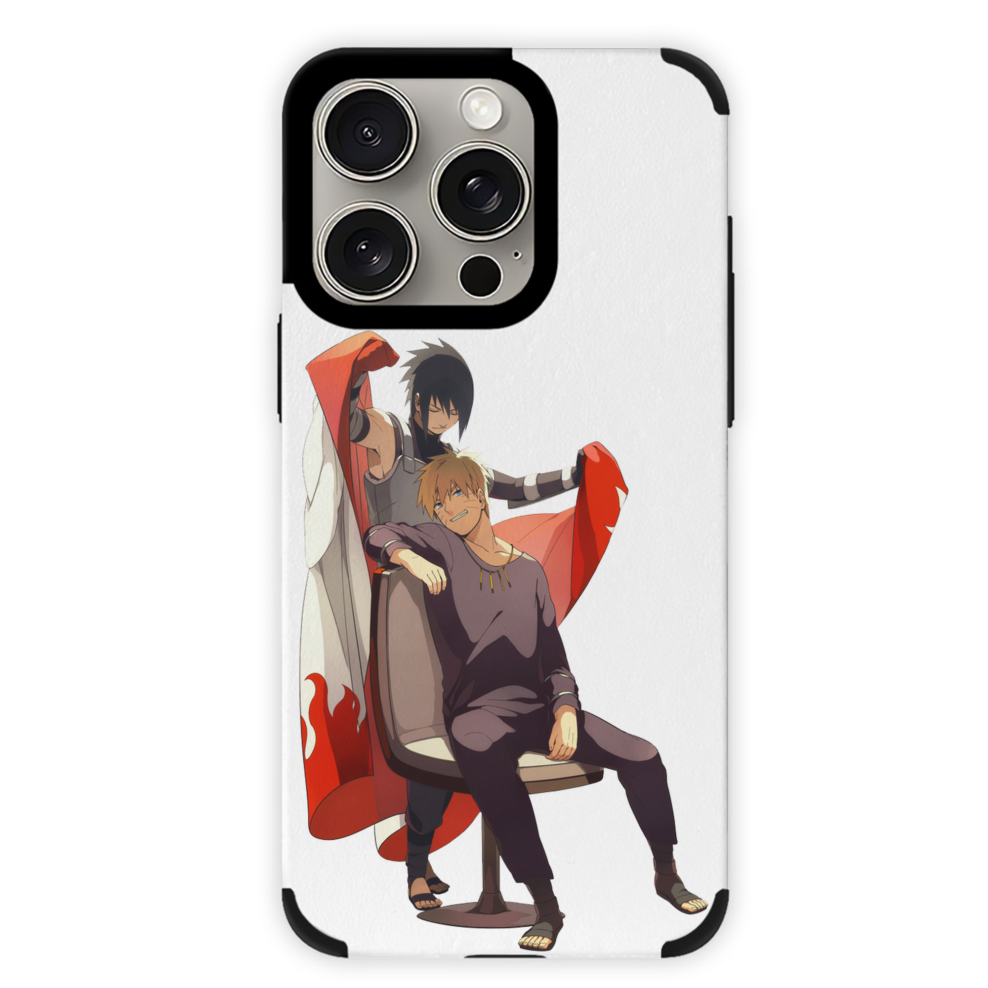 （画像用） NARUTO -ナルト- うずまき ナルト Uzumaki Naruto 【iPhone15ProMax対応】 PUレザー スマホケース 耐衝撃＆黄変防止
