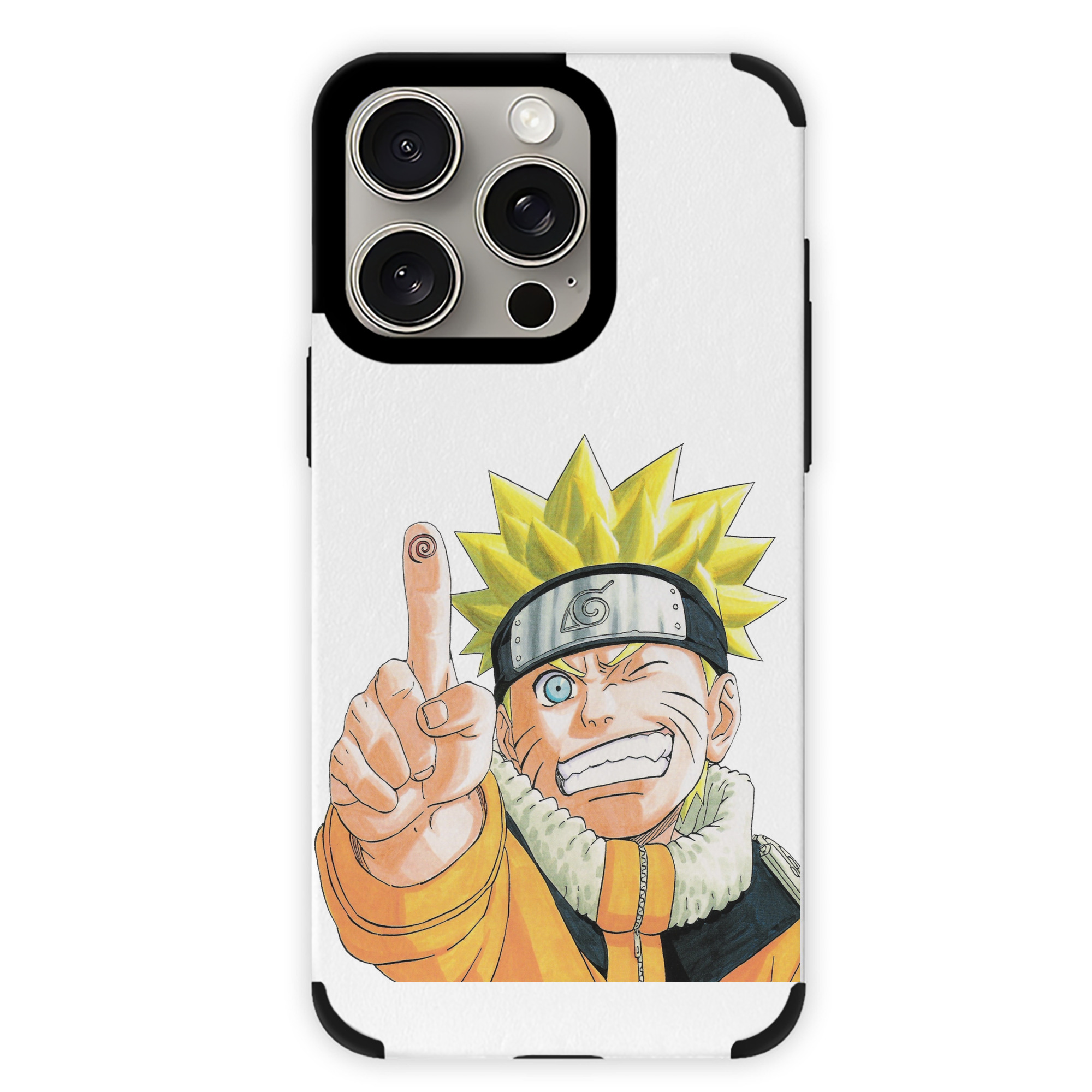 （画像用） NARUTO -ナルト- うずまき ナルト Uzumaki Naruto 【iPhone15ProMax対応】 PUレザー スマホケース 耐衝撃＆黄変防止