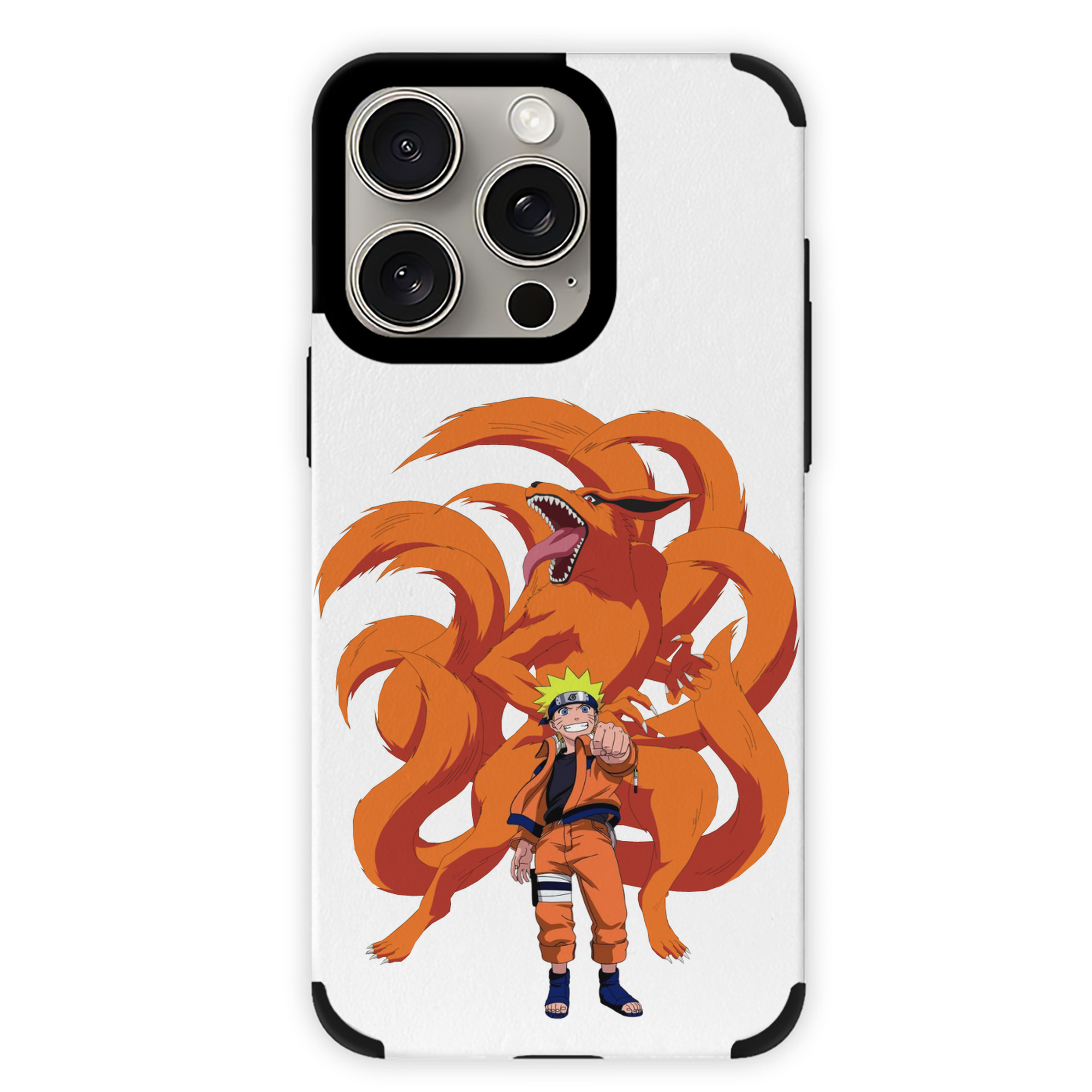 （画像用） NARUTO -ナルト- うずまき ナルト Uzumaki Naruto 【iPhone15ProMax対応】 PUレザー スマホケース 耐衝撃＆黄変防止