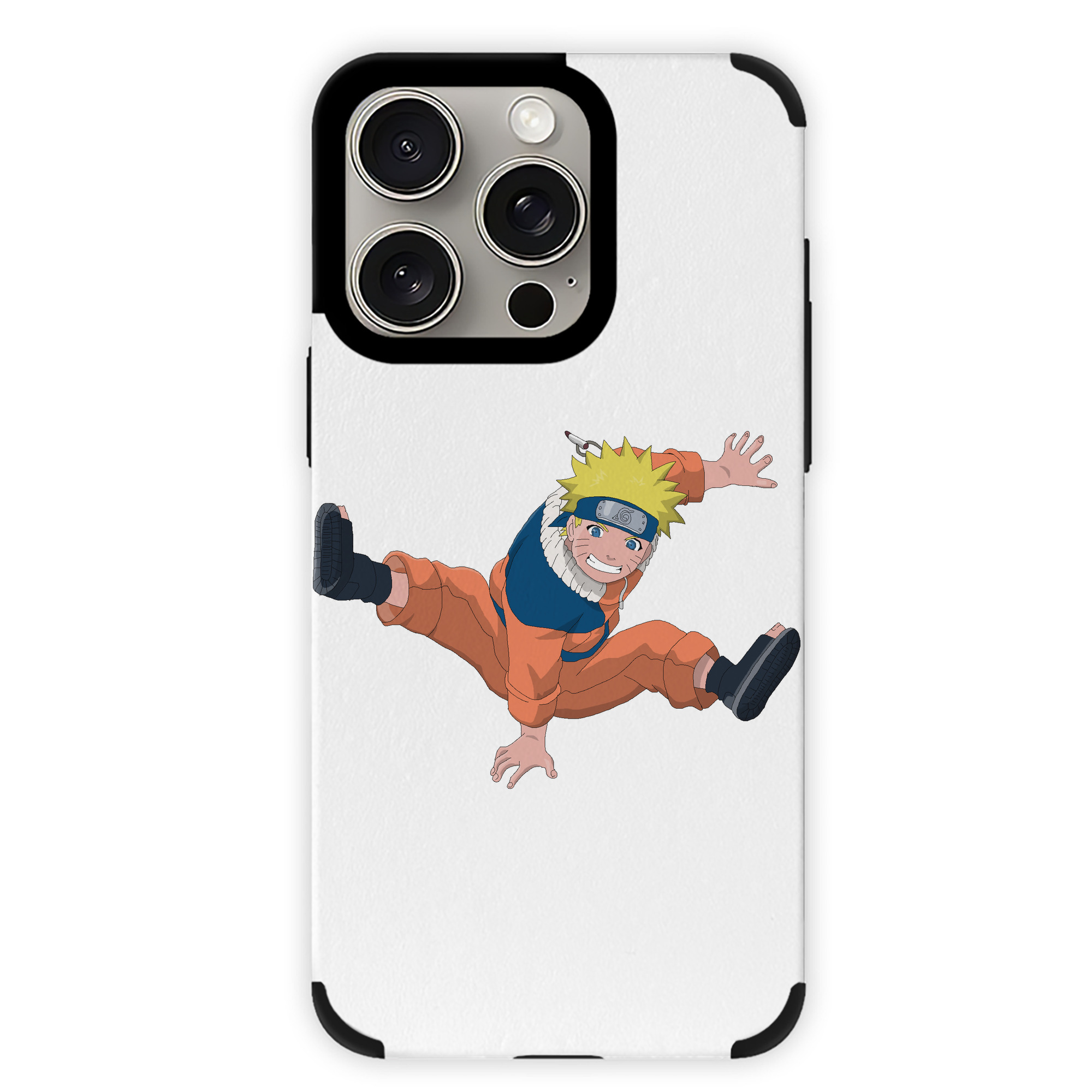 （画像用） NARUTO -ナルト- うずまき ナルト Uzumaki Naruto 【iPhone15ProMax対応】 PUレザー スマホケース 耐衝撃＆黄変防止