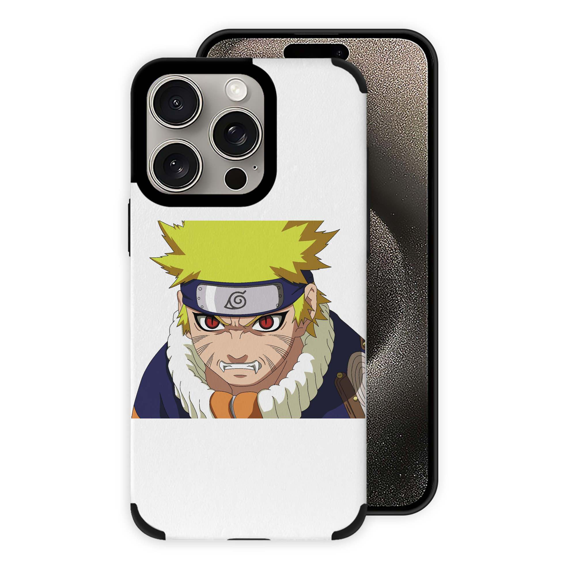 （画像用） NARUTO -ナルト- うずまき ナルト Uzumaki Naruto 【iPhone15ProMax対応】 PUレザー スマホケース 耐衝撃＆黄変防止
