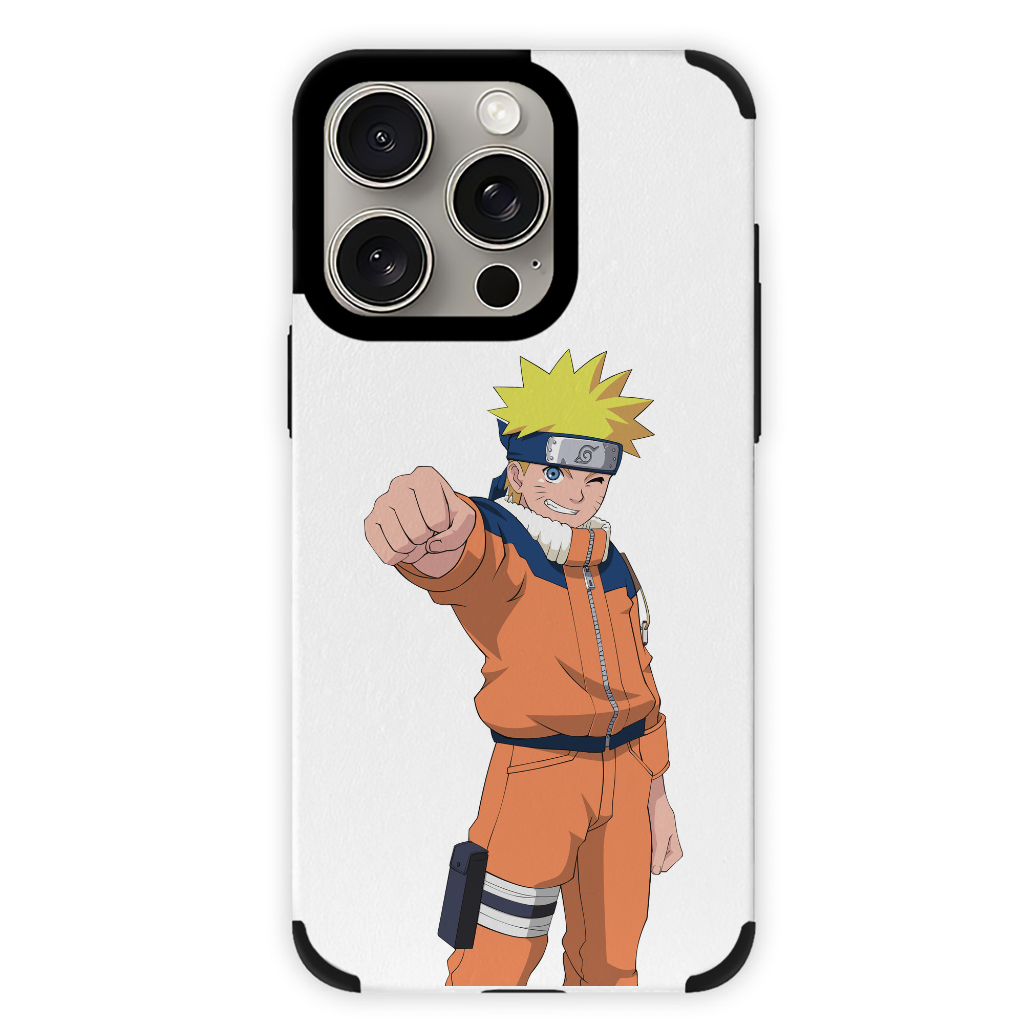 （画像用） NARUTO -ナルト- うずまき ナルト Uzumaki Naruto 【iPhone15ProMax対応】 PUレザー スマホケース 耐衝撃＆黄変防止