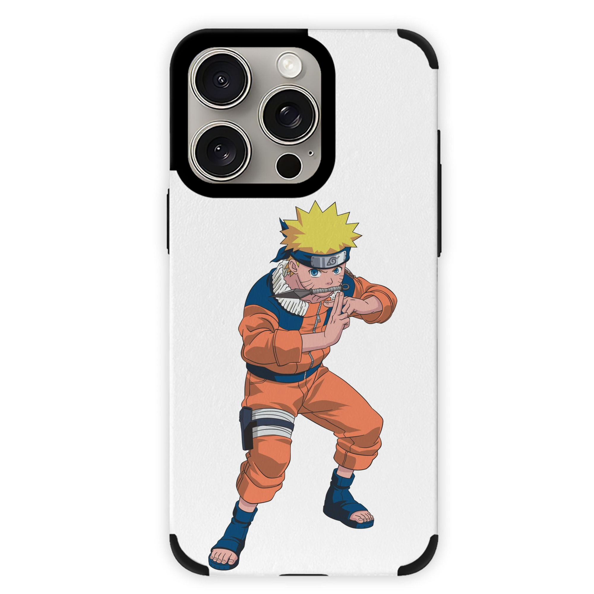 （画像用） NARUTO -ナルト- うずまき ナルト Uzumaki Naruto 【iPhone15ProMax対応】 PUレザー スマホケース 耐衝撃＆黄変防止