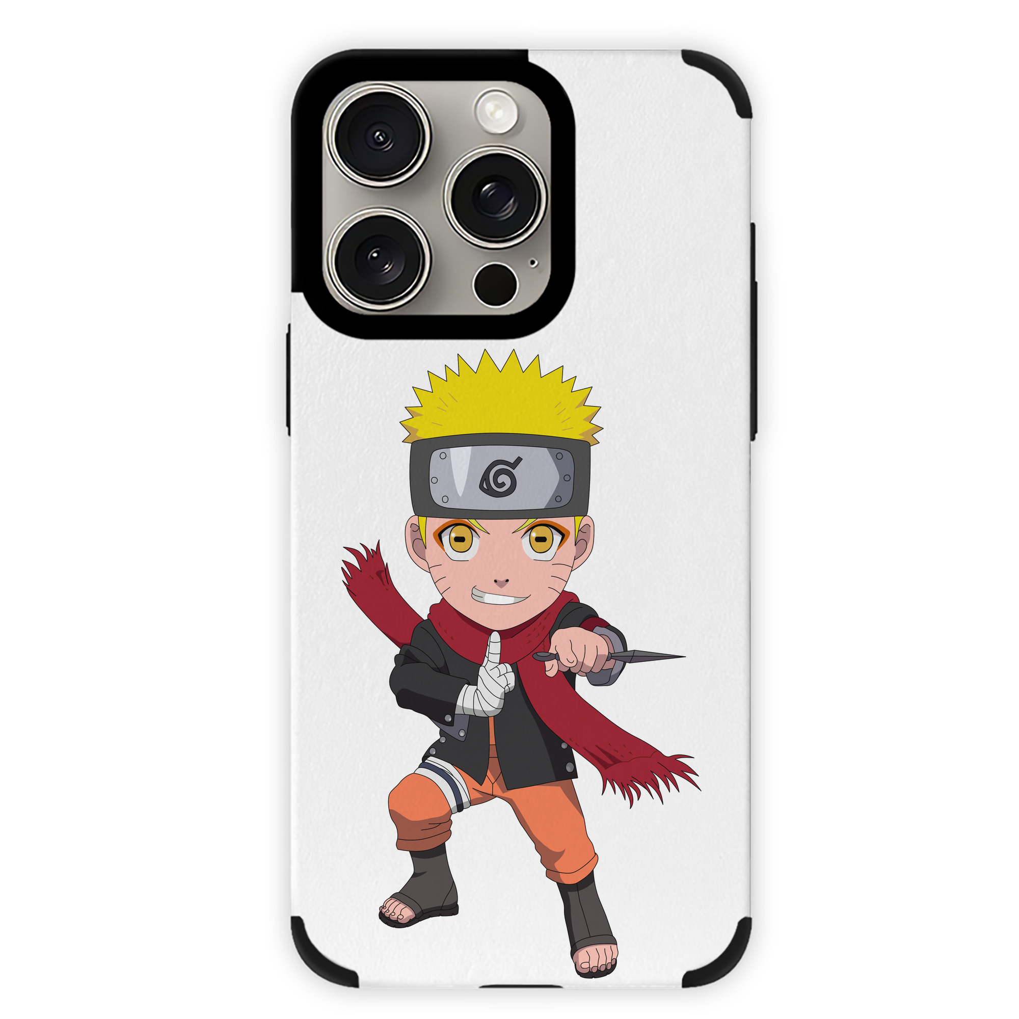 （画像用） NARUTO -ナルト- うずまき ナルト Uzumaki Naruto 【iPhone15ProMax対応】 PUレザー スマホケース 耐衝撃＆黄変防止