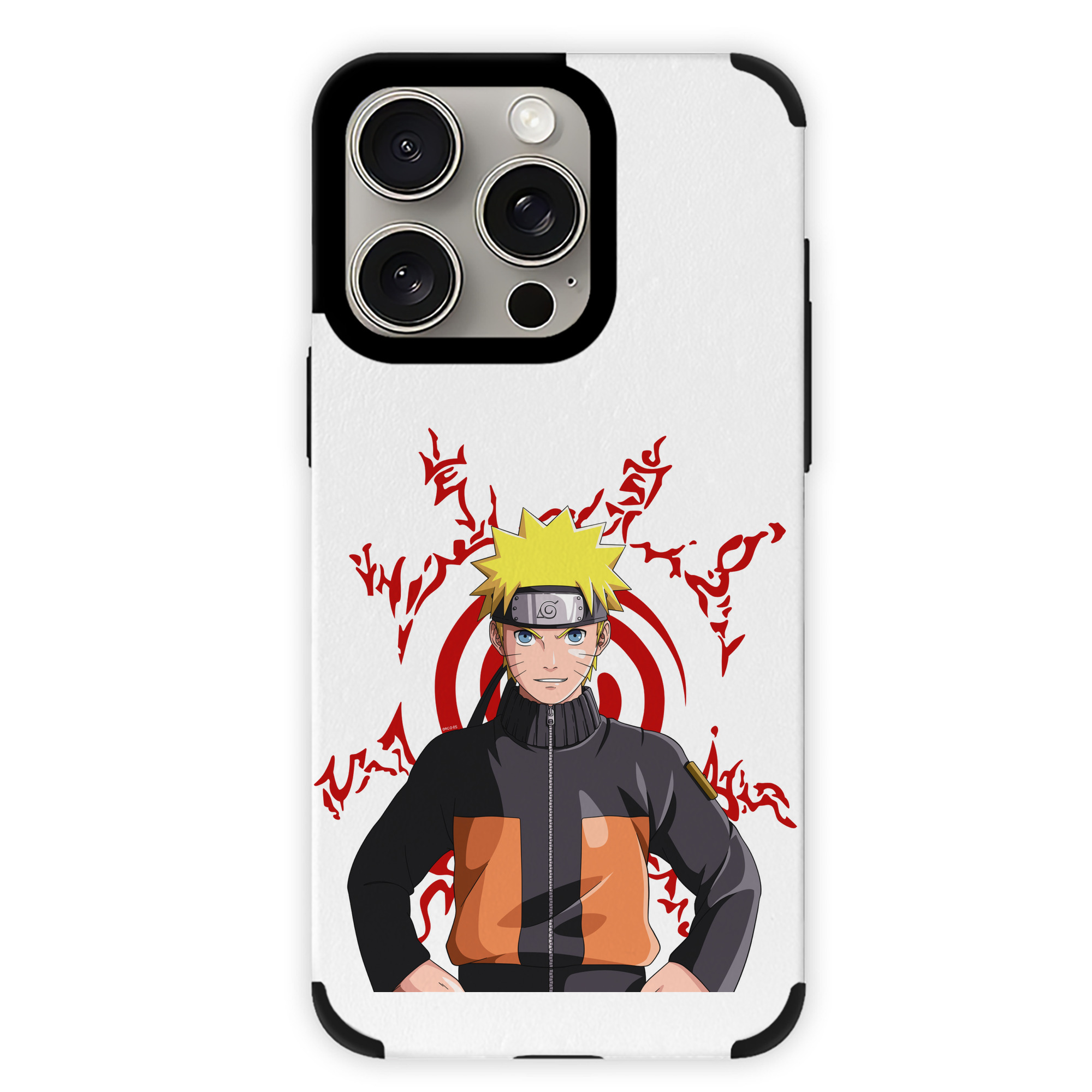 （画像用） NARUTO -ナルト- うずまき ナルト Uzumaki Naruto 【iPhone15ProMax対応】 PUレザー スマホケース 耐衝撃＆黄変防止