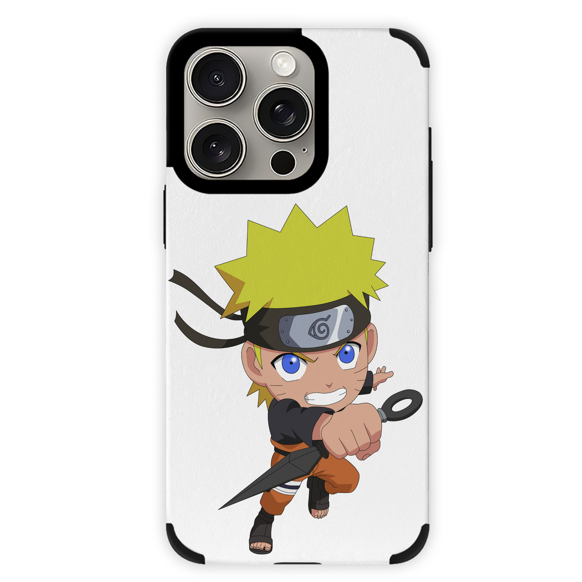 （画像用） NARUTO -ナルト- うずまき ナルト Uzumaki Naruto 【iPhone15ProMax対応】 PUレザー スマホケース 耐衝撃＆黄変防止