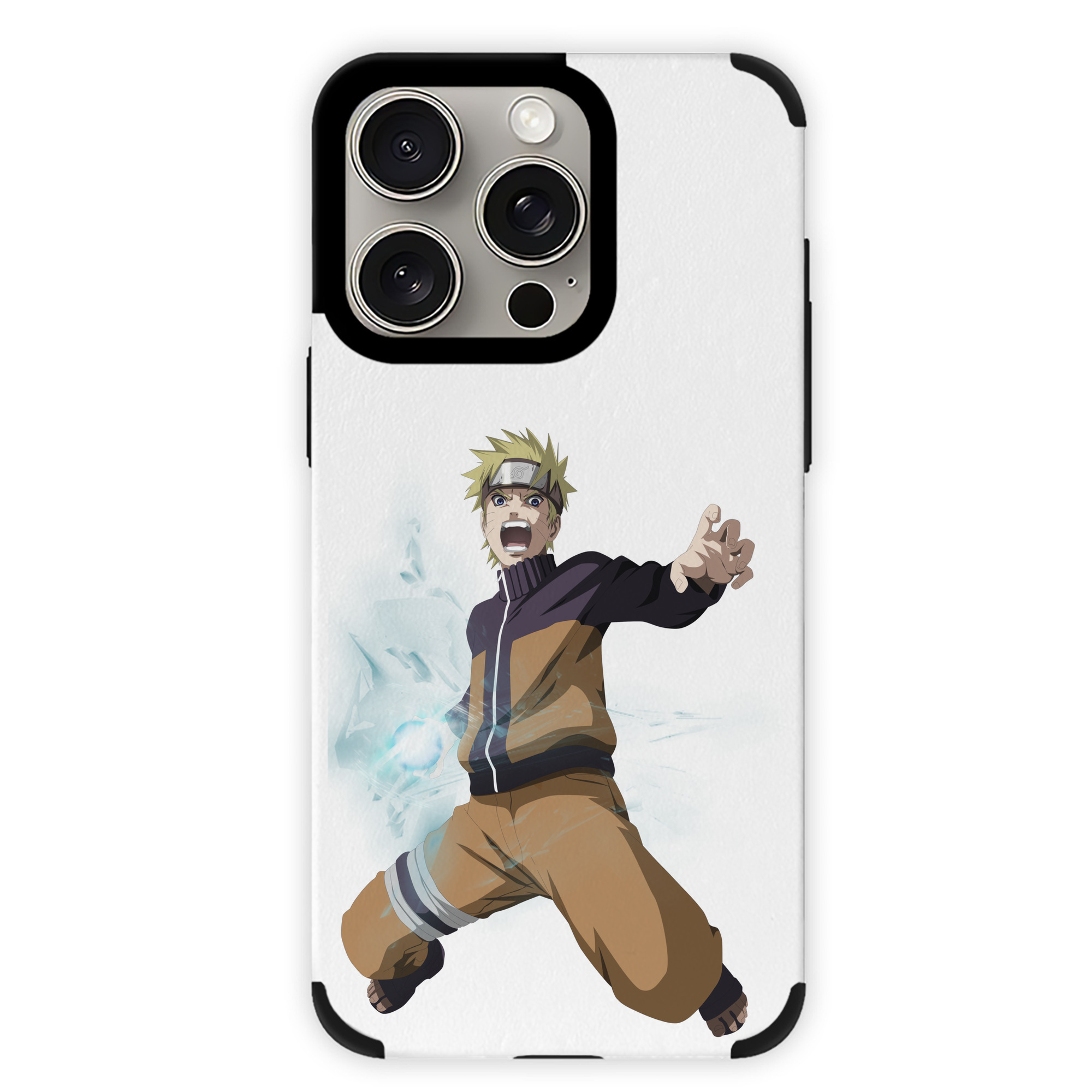 （画像用） NARUTO -ナルト- うずまき ナルト Uzumaki Naruto 【iPhone15ProMax対応】 PUレザー スマホケース 耐衝撃＆黄変防止