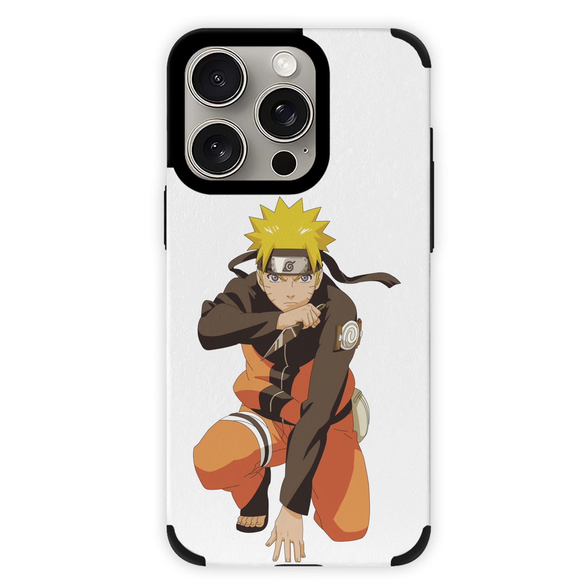 （画像用） NARUTO -ナルト- うずまき ナルト Uzumaki Naruto 【iPhone15ProMax対応】 PUレザー スマホケース 耐衝撃＆黄変防止