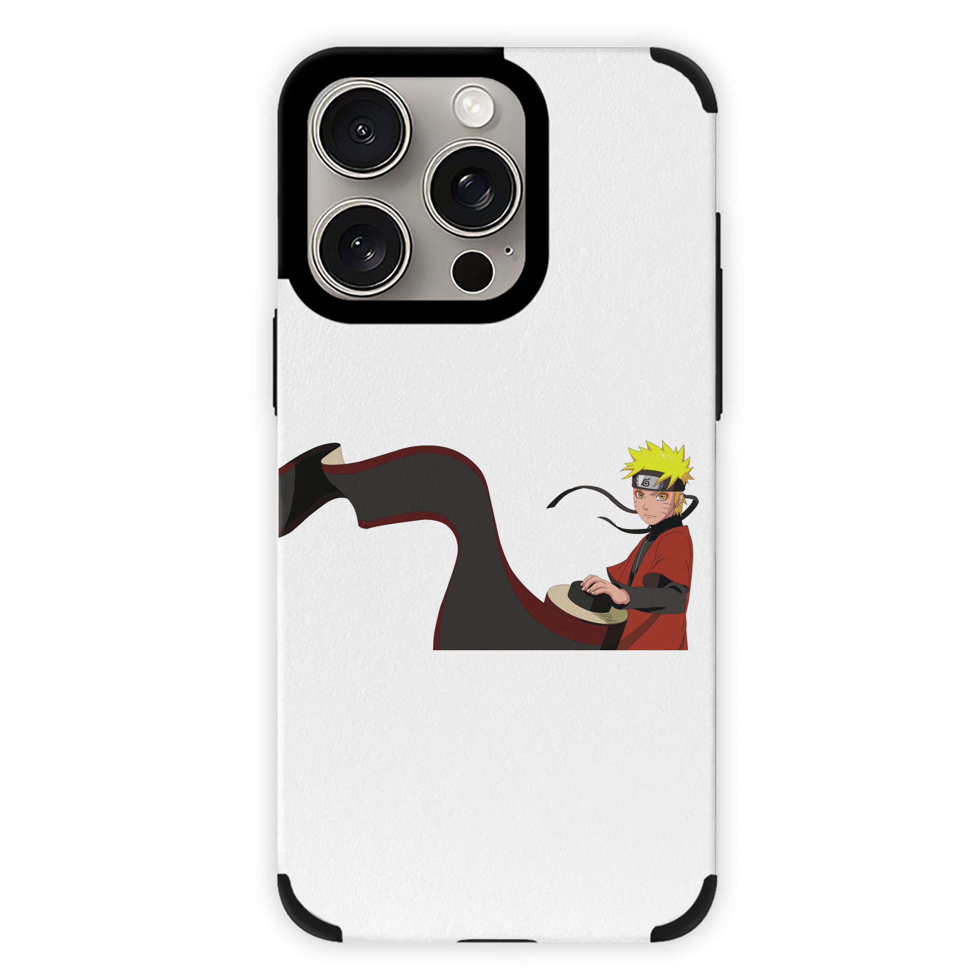 （画像用） NARUTO -ナルト- うずまき ナルト Uzumaki Naruto 【iPhone15ProMax対応】 PUレザー スマホケース 耐衝撃＆黄変防止