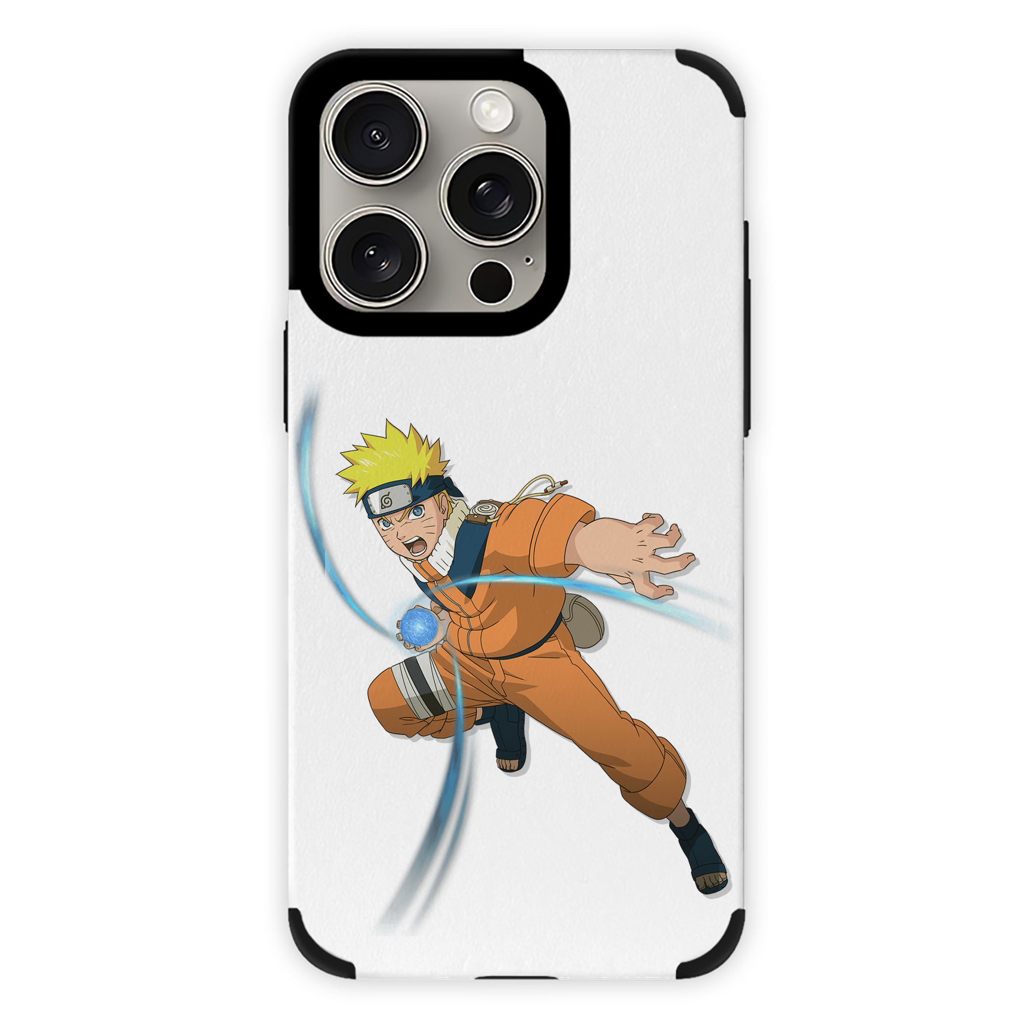 （画像用） NARUTO -ナルト- うずまき ナルト Uzumaki Naruto 【iPhone15ProMax対応】 PUレザー スマホケース 耐衝撃＆黄変防止