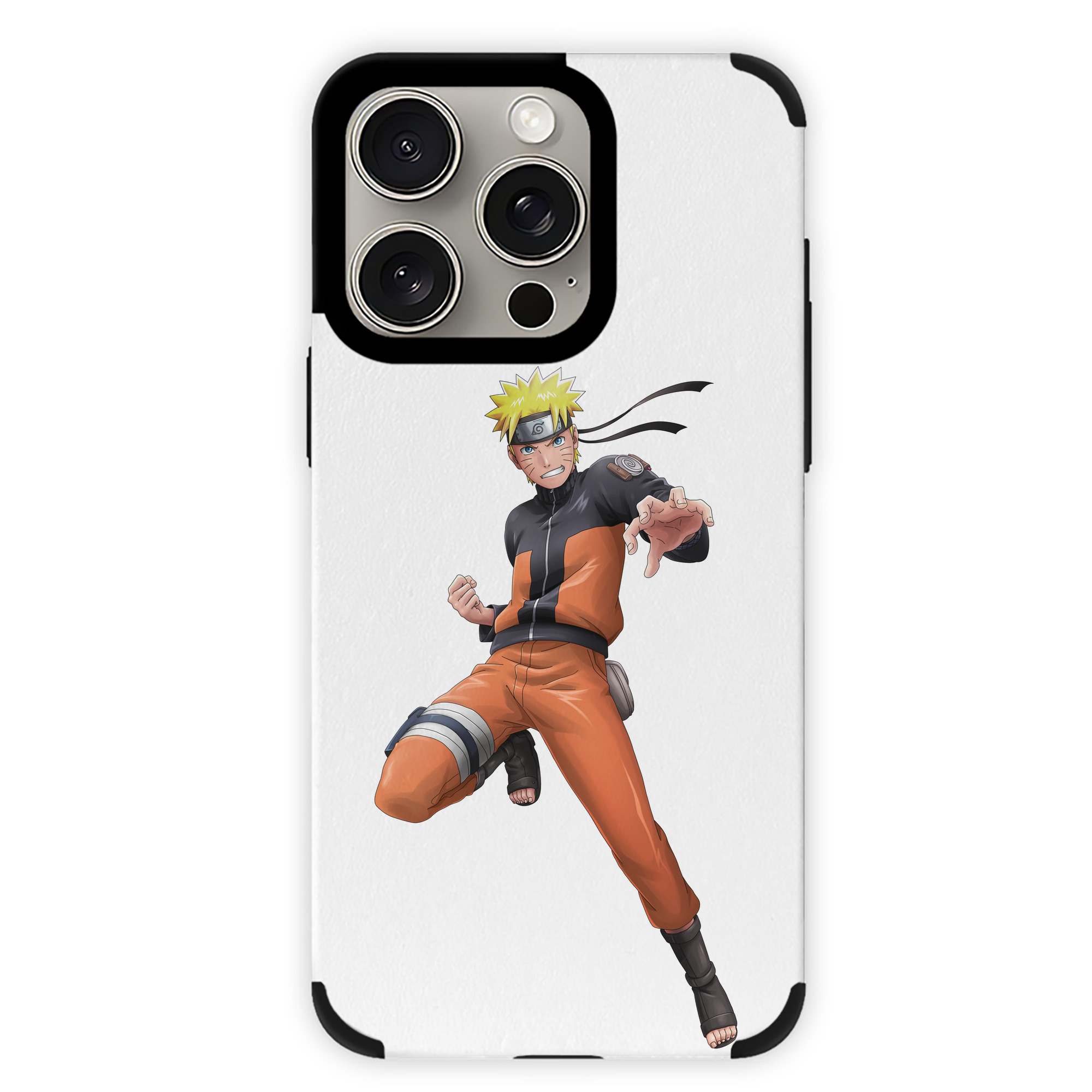 （画像用） NARUTO -ナルト- うずまき ナルト Uzumaki Naruto 【iPhone15ProMax対応】 PUレザー スマホケース 耐衝撃＆黄変防止