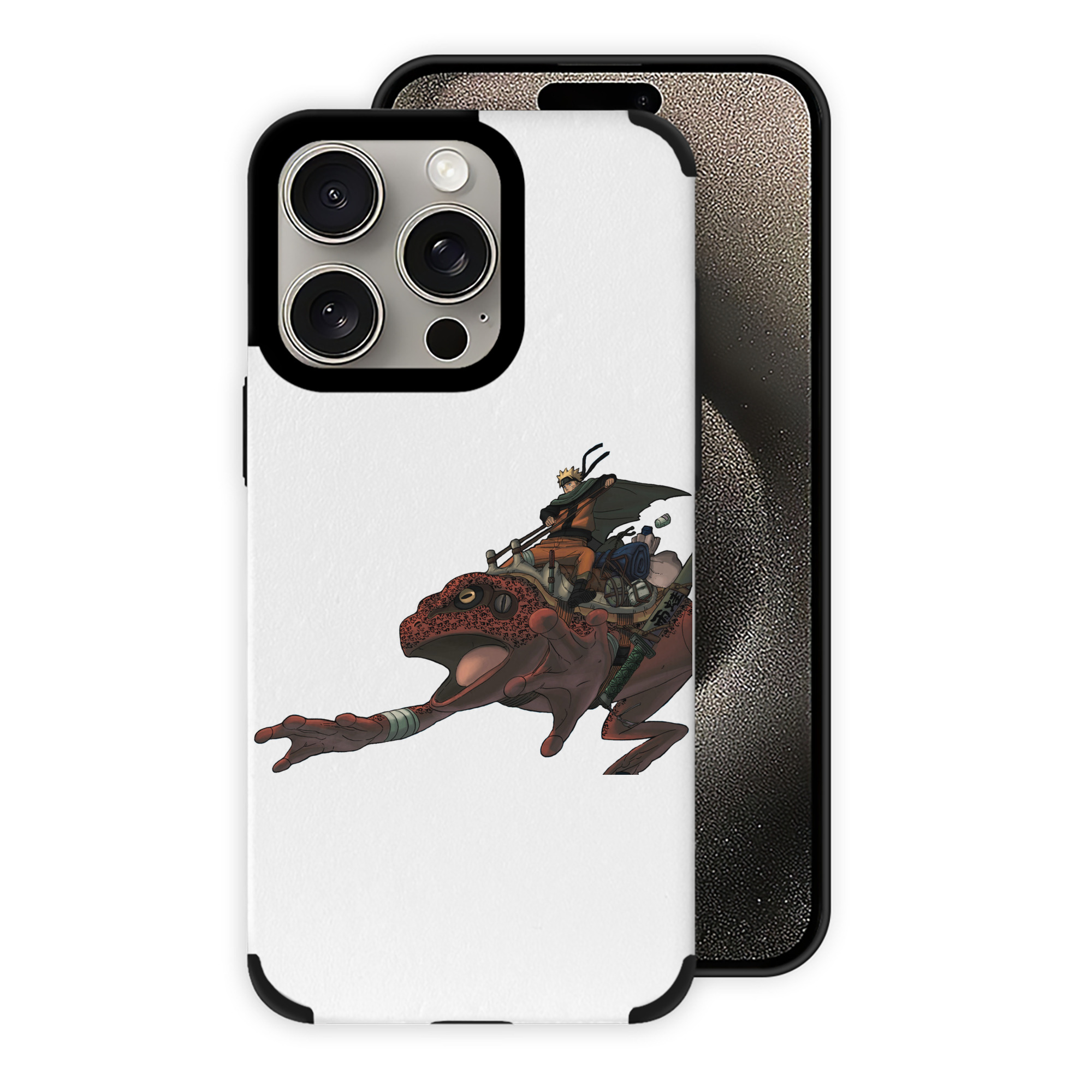 （画像用） NARUTO -ナルト- うずまき ナルト Uzumaki Naruto 【iPhone15ProMax対応】 PUレザー スマホケース 耐衝撃＆黄変防止