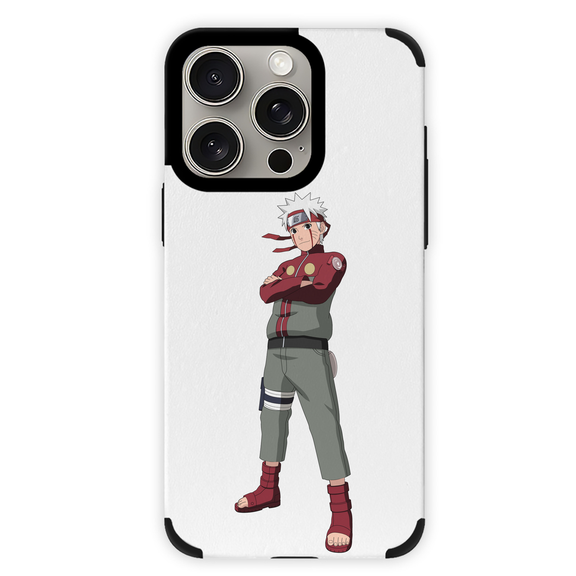 （画像用） NARUTO -ナルト- うずまき ナルト Uzumaki Naruto 【iPhone15ProMax対応】 PUレザー スマホケース 耐衝撃＆黄変防止