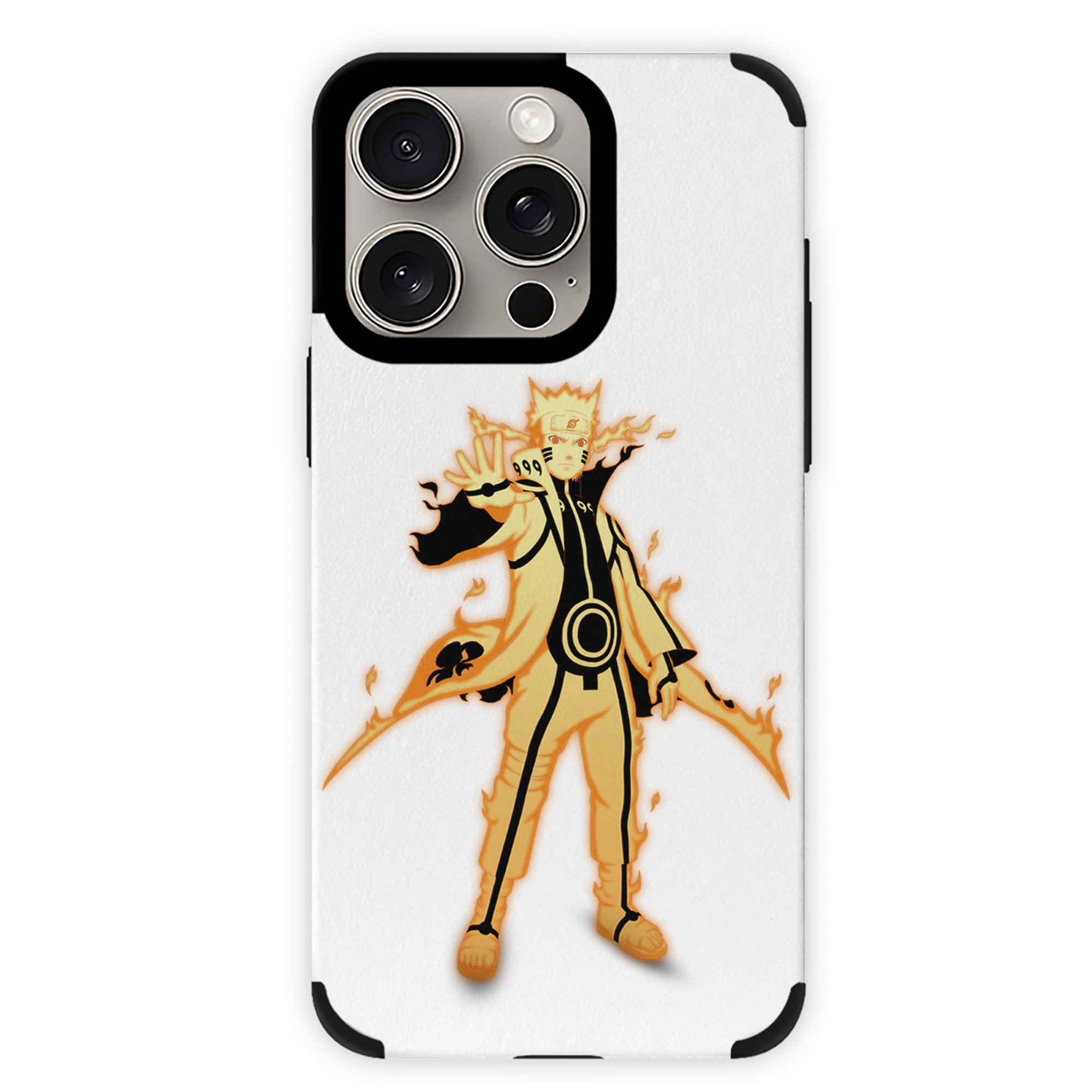（画像用） NARUTO -ナルト- うずまき ナルト Uzumaki Naruto 【iPhone15ProMax対応】 PUレザー スマホケース 耐衝撃＆黄変防止