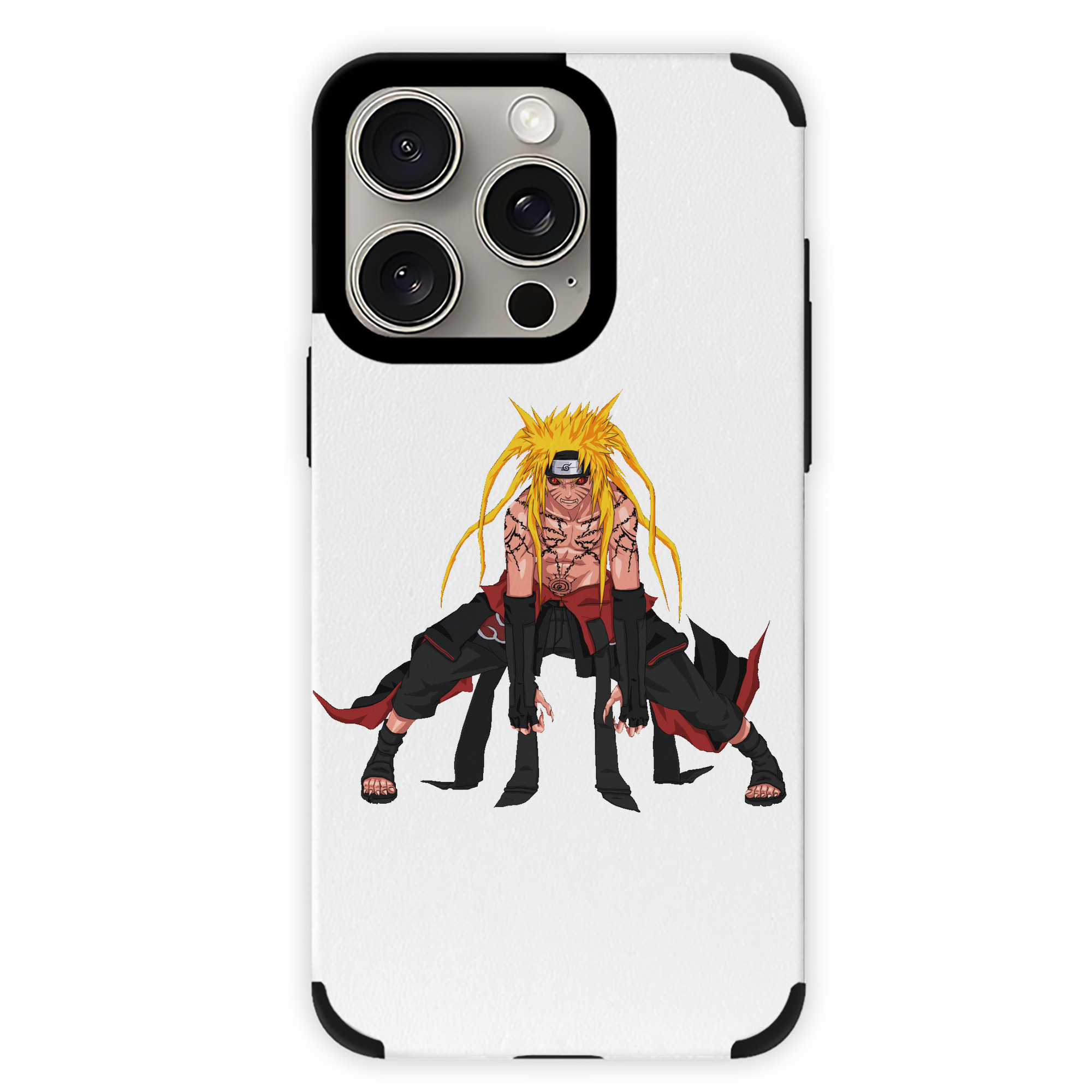 （画像用） NARUTO -ナルト- うずまき ナルト Uzumaki Naruto 【iPhone15ProMax対応】 PUレザー スマホケース 耐衝撃＆黄変防止