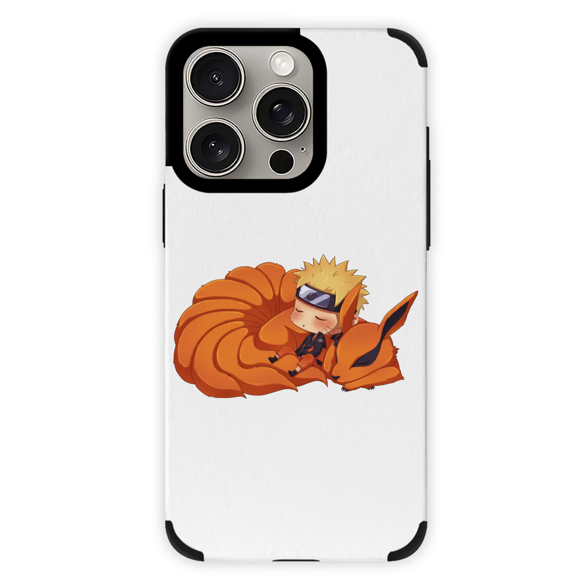（画像用） NARUTO -ナルト- うずまき ナルト Uzumaki Naruto 【iPhone15ProMax対応】 PUレザー スマホケース 耐衝撃＆黄変防止