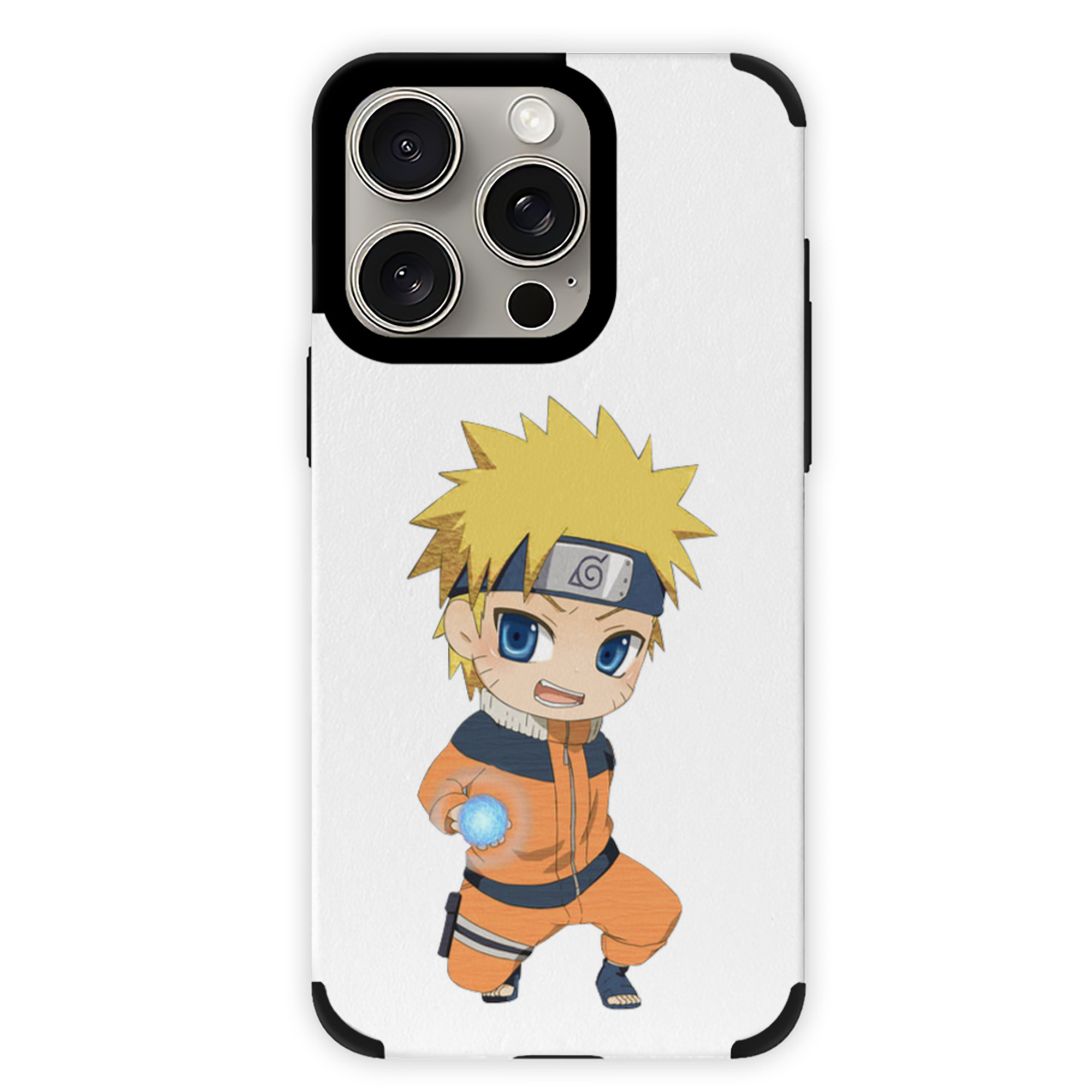 （画像用） NARUTO -ナルト- うずまき ナルト Uzumaki Naruto 【iPhone15ProMax対応】 PUレザー スマホケース 耐衝撃＆黄変防止