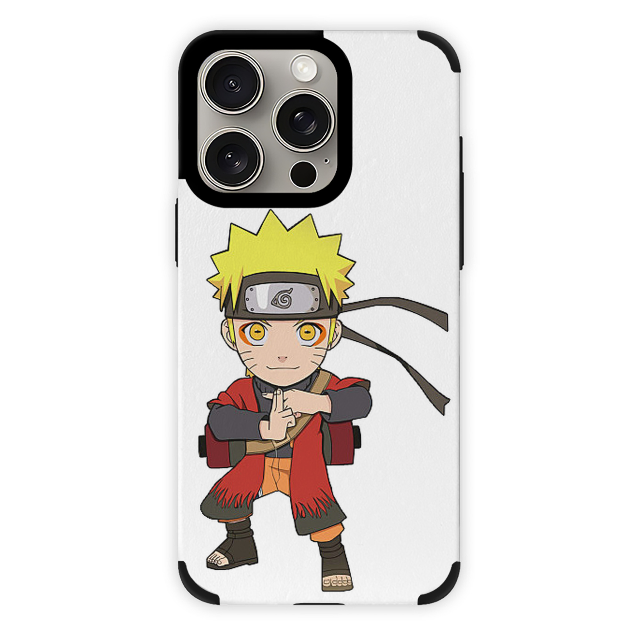 （画像用） NARUTO -ナルト- うずまき ナルト Uzumaki Naruto 【iPhone15ProMax対応】 PUレザー スマホケース 耐衝撃＆黄変防止