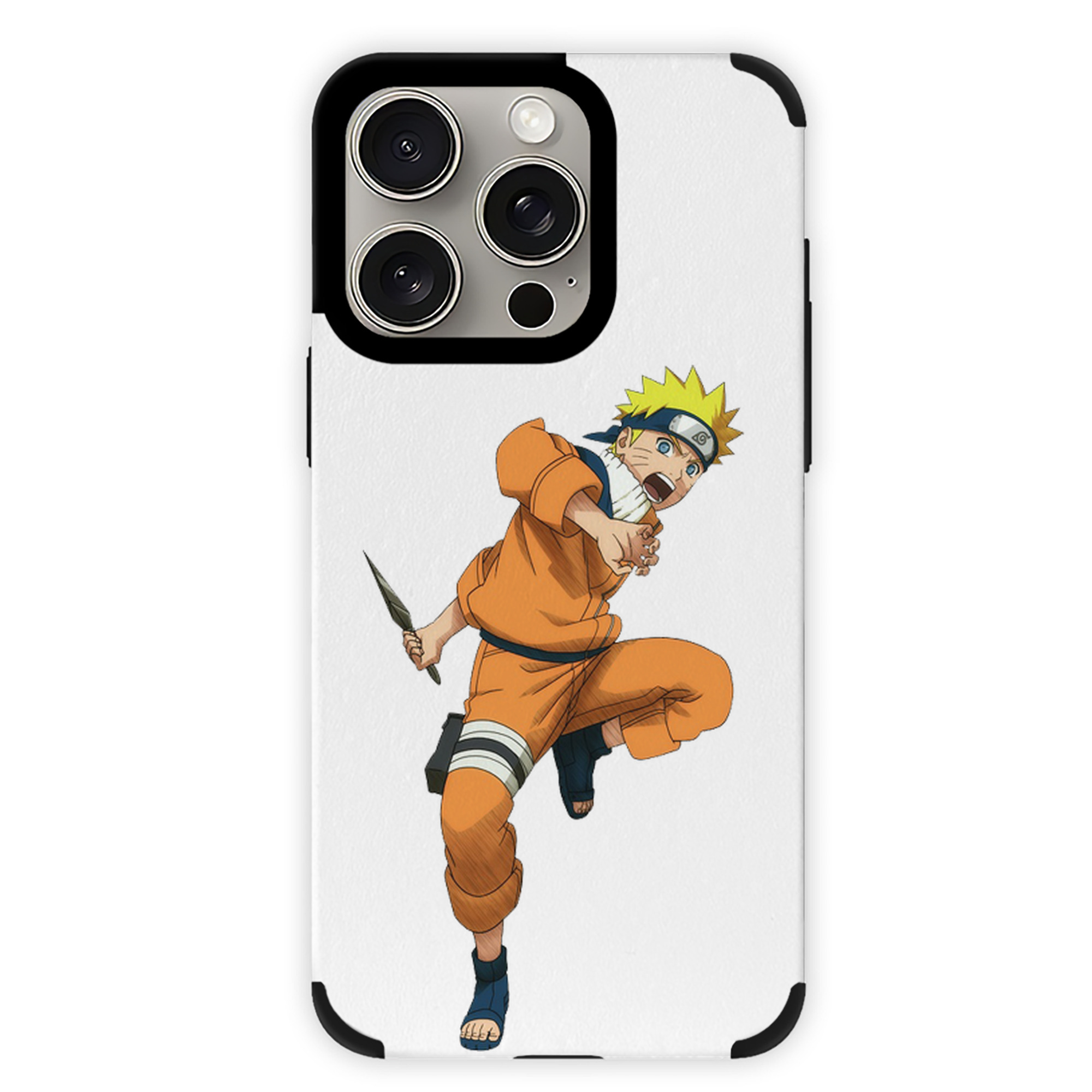 （画像用） NARUTO -ナルト- うずまき ナルト Uzumaki Naruto 【iPhone15ProMax対応】 PUレザー スマホケース 耐衝撃＆黄変防止