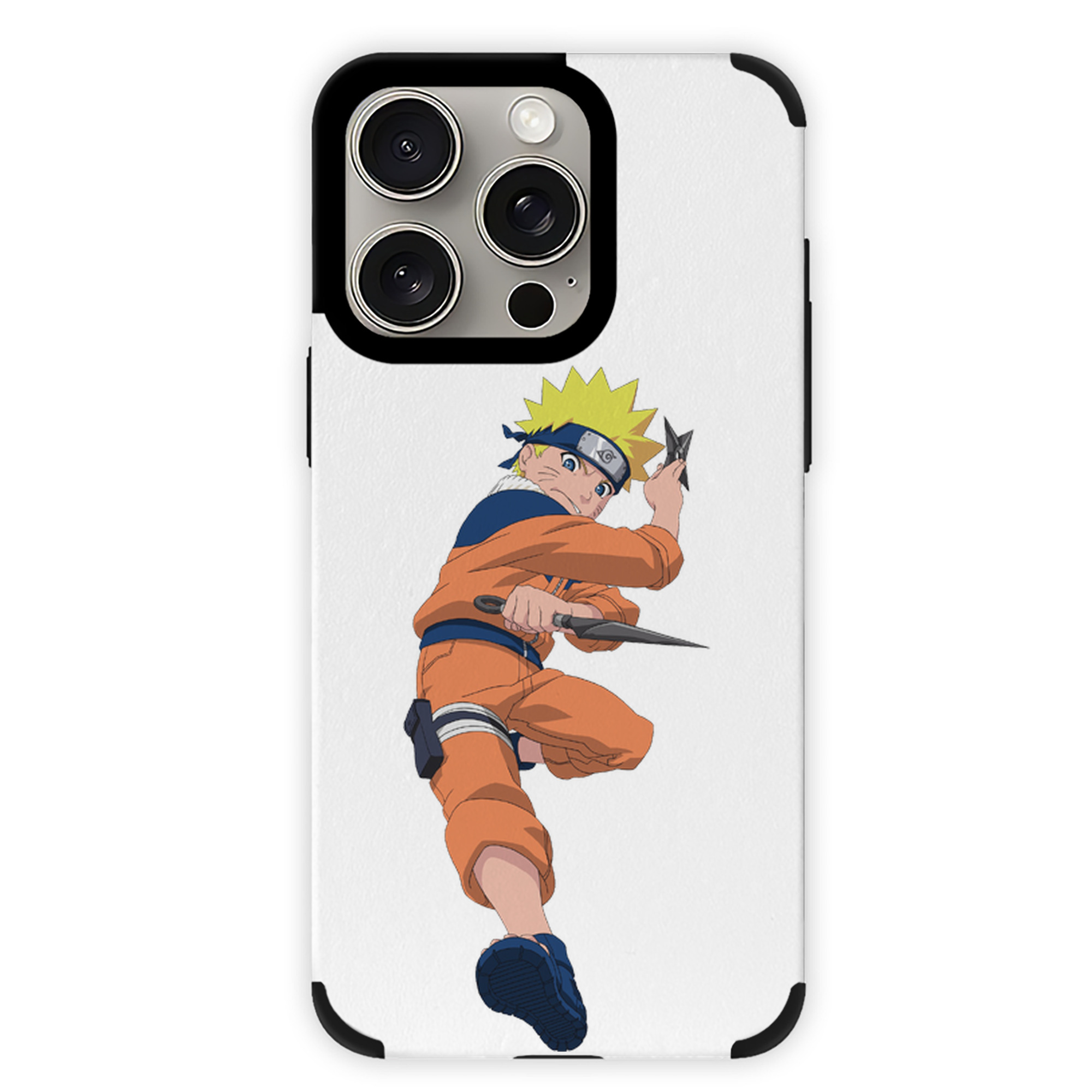 （画像用） NARUTO -ナルト- うずまき ナルト Uzumaki Naruto 【iPhone15ProMax対応】 PUレザー スマホケース 耐衝撃＆黄変防止