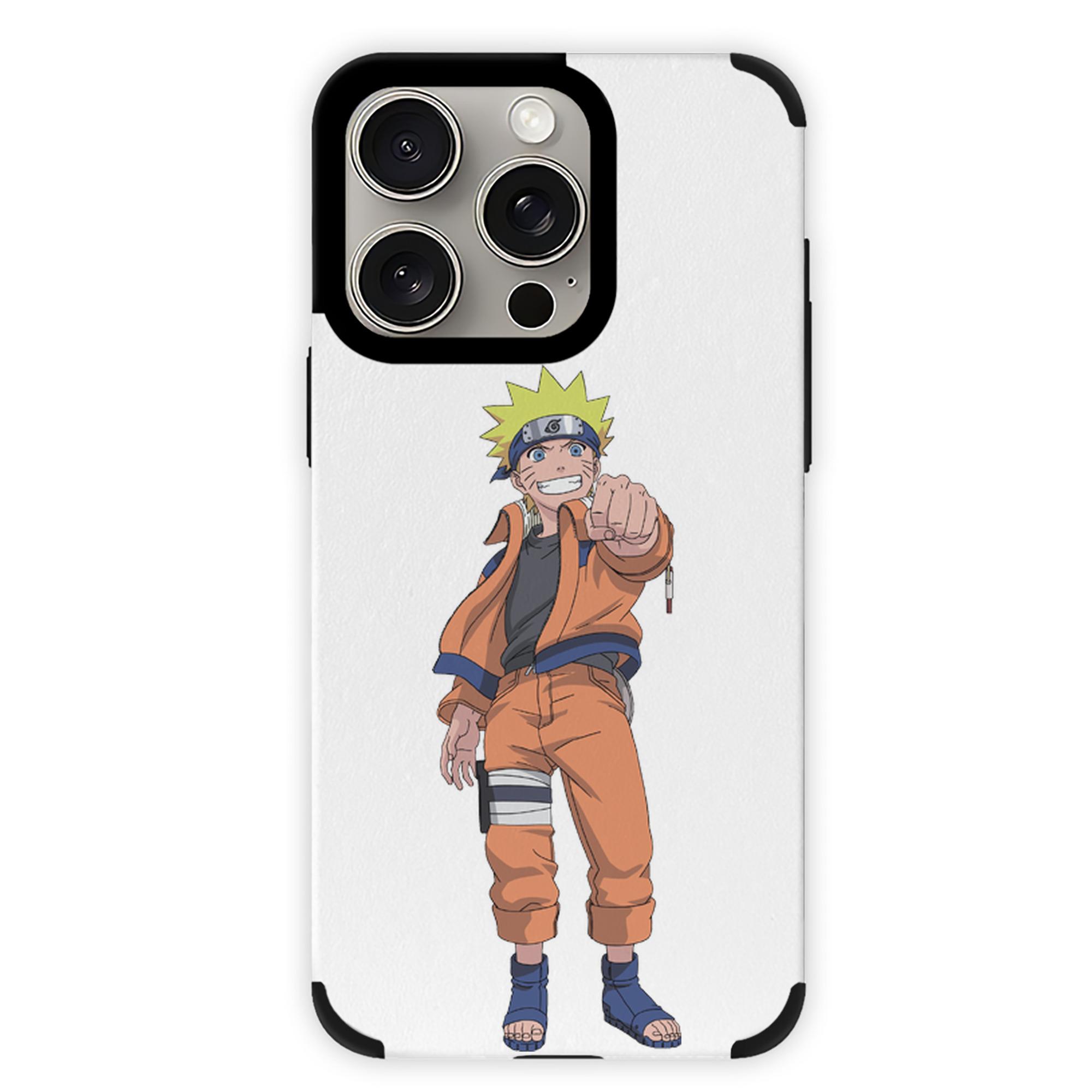（画像用） NARUTO -ナルト- うずまき ナルト Uzumaki Naruto 【iPhone15ProMax対応】 PUレザー スマホケース 耐衝撃＆黄変防止