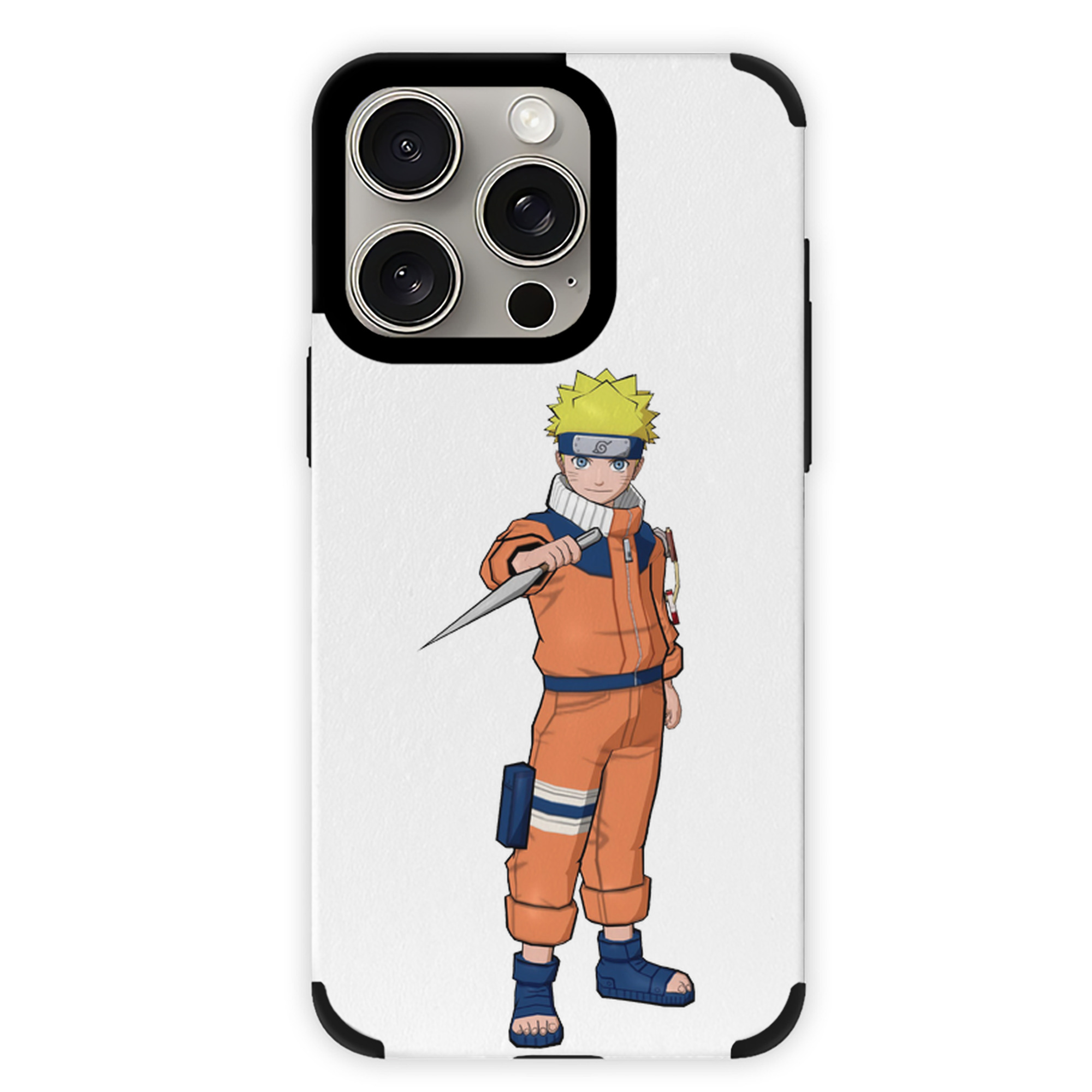 （画像用） NARUTO -ナルト- うずまき ナルト Uzumaki Naruto 【iPhone15ProMax対応】 PUレザー スマホケース 耐衝撃＆黄変防止