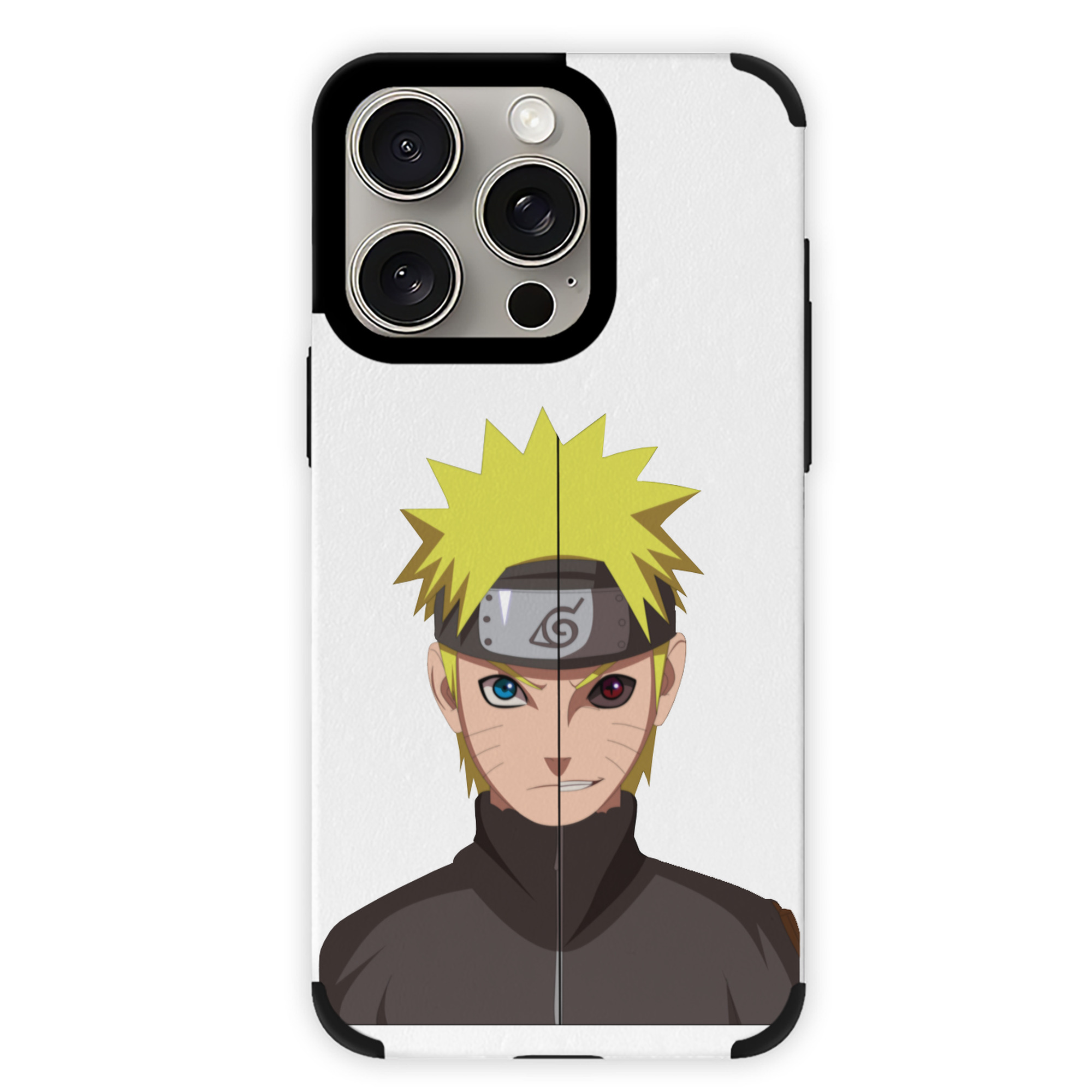 （画像用） NARUTO -ナルト- うずまき ナルト Uzumaki Naruto 【iPhone15ProMax対応】 PUレザー スマホケース 耐衝撃＆黄変防止