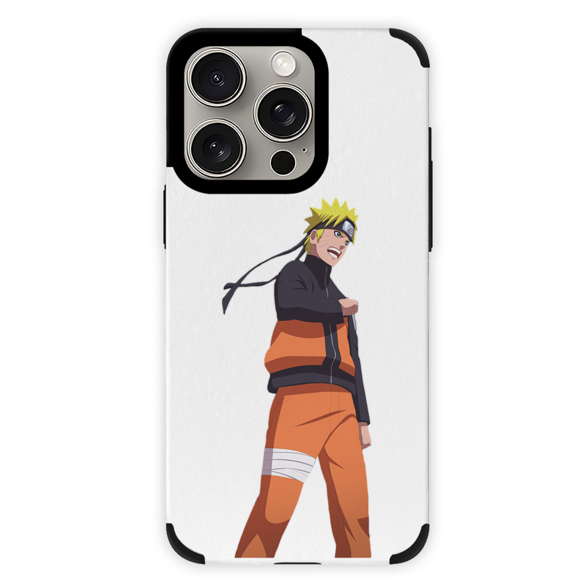 （画像用） NARUTO -ナルト- うずまき ナルト Uzumaki Naruto 【iPhone15ProMax対応】 PUレザー スマホケース 耐衝撃＆黄変防止