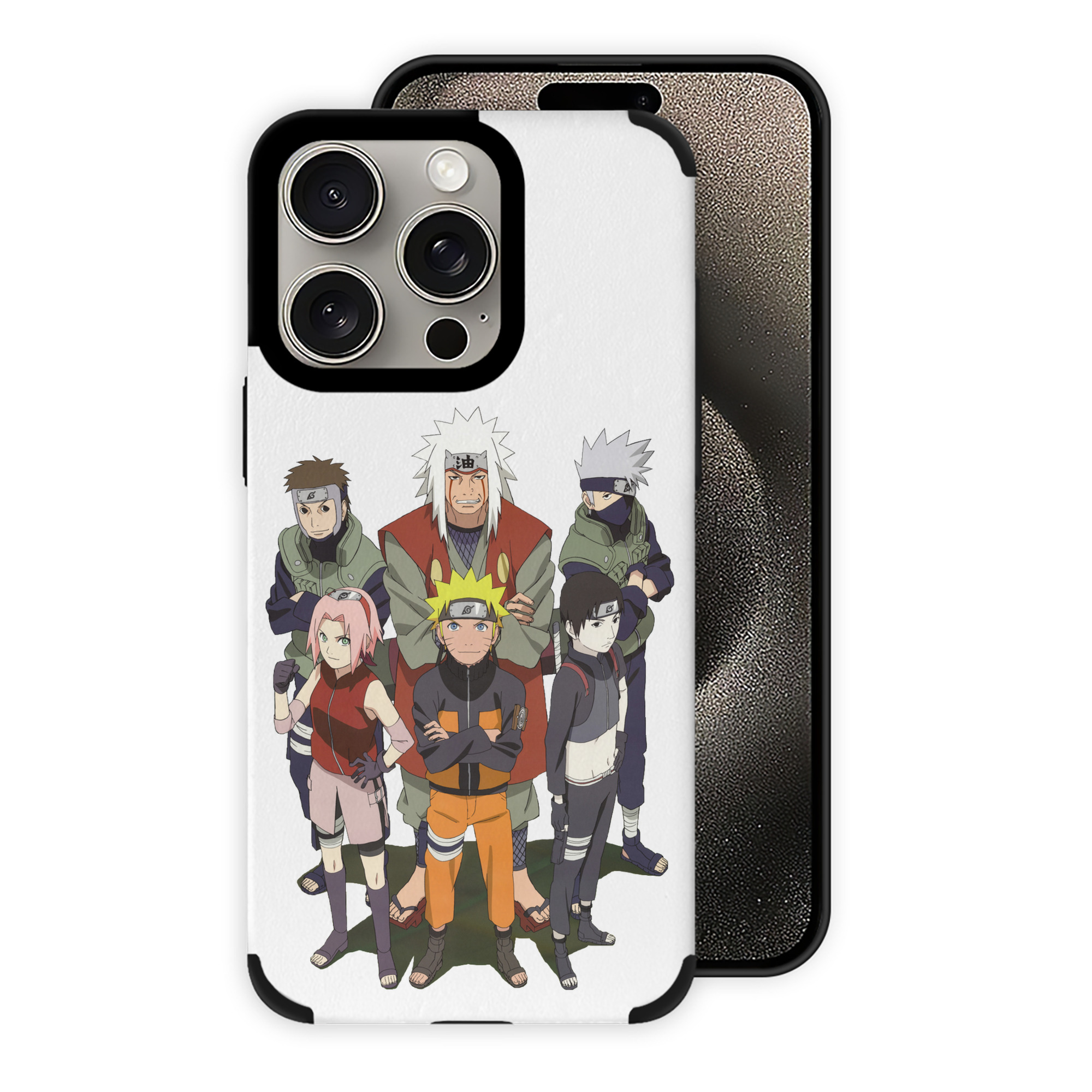 （画像用） NARUTO -ナルト- うずまき ナルト Uzumaki Naruto 【iPhone15ProMax対応】 PUレザー スマホケース 耐衝撃＆黄変防止