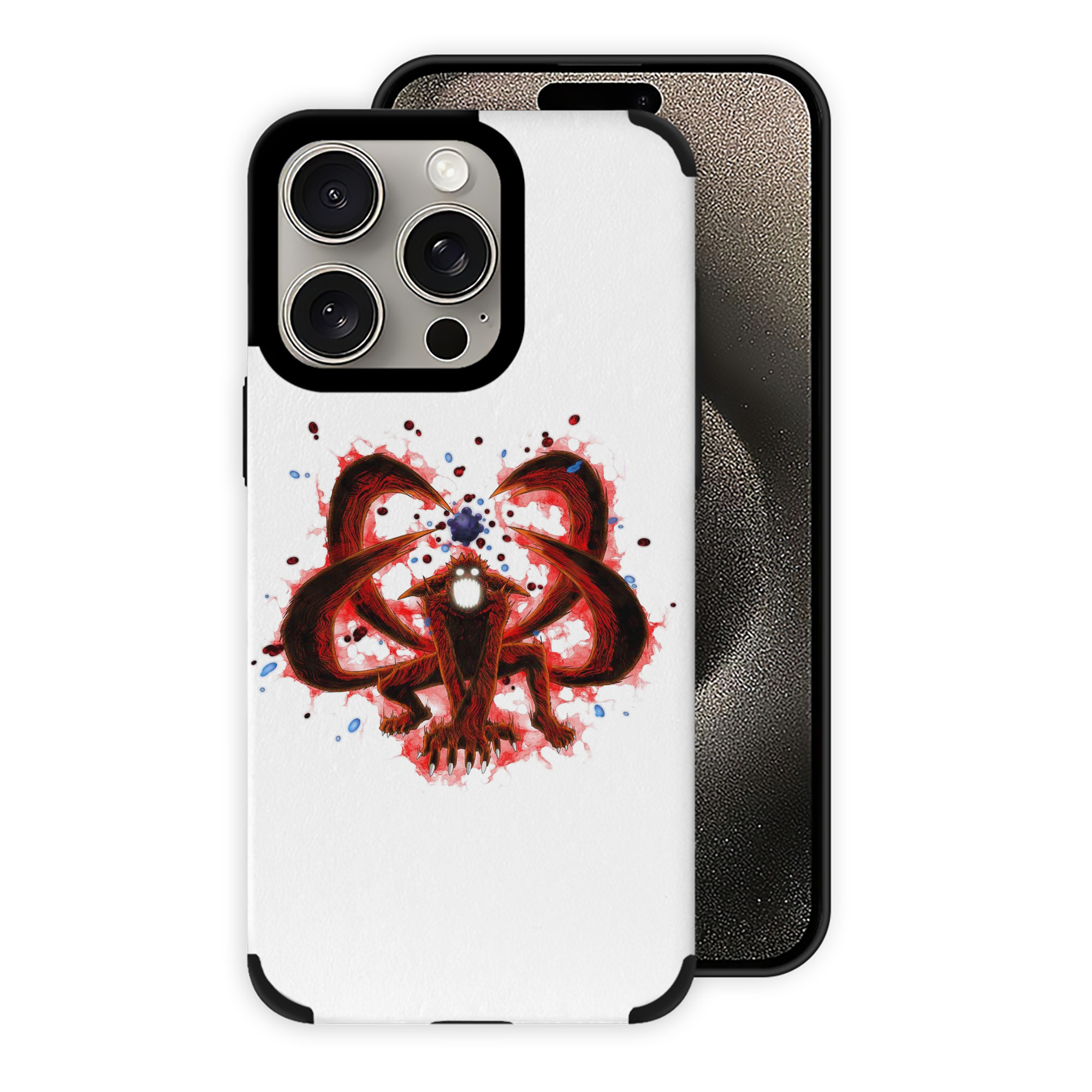 （画像用） NARUTO -ナルト- うずまき ナルト Uzumaki Naruto 【iPhone15ProMax対応】 PUレザー スマホケース 耐衝撃＆黄変防止