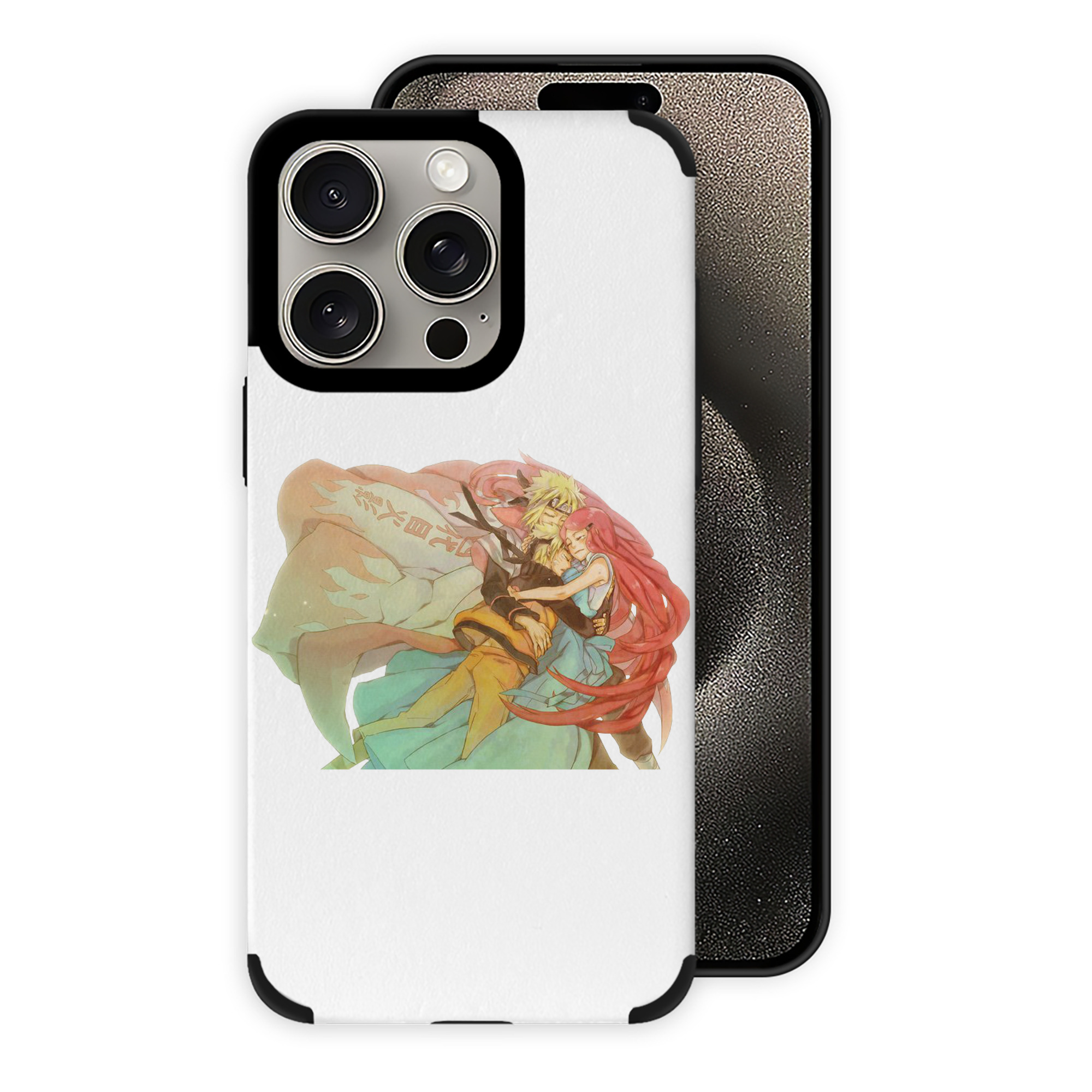 （画像用） NARUTO -ナルト- うずまき ナルト Uzumaki Naruto 【iPhone15ProMax対応】 PUレザー スマホケース 耐衝撃＆黄変防止