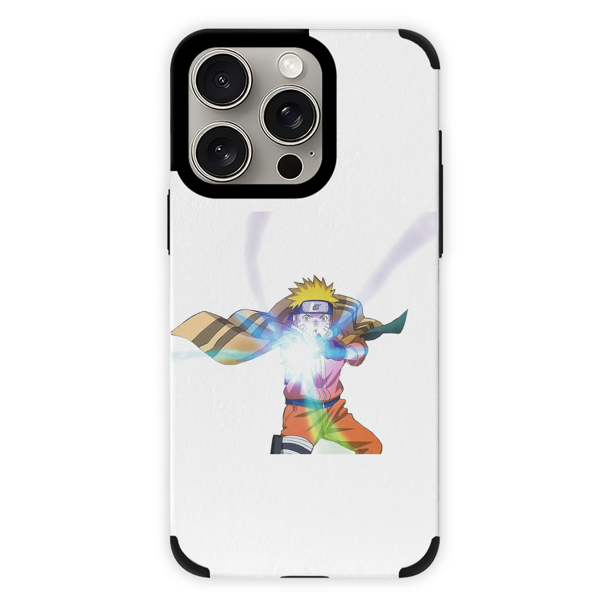 （画像用） NARUTO -ナルト- うずまき ナルト Uzumaki Naruto 【iPhone15ProMax対応】 PUレザー スマホケース 耐衝撃＆黄変防止