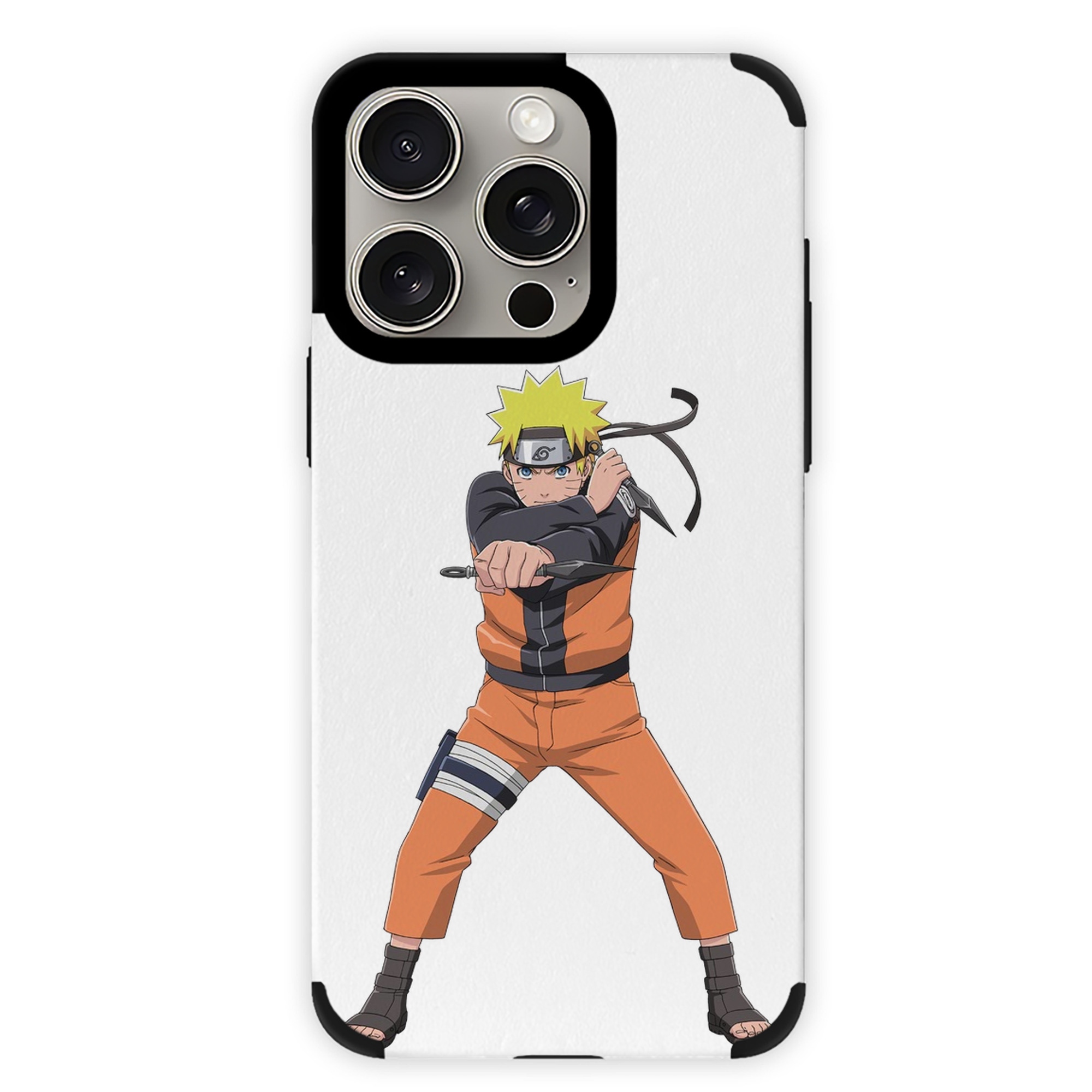 （画像用） NARUTO -ナルト- うずまき ナルト Uzumaki Naruto 【iPhone15ProMax対応】 PUレザー スマホケース 耐衝撃＆黄変防止
