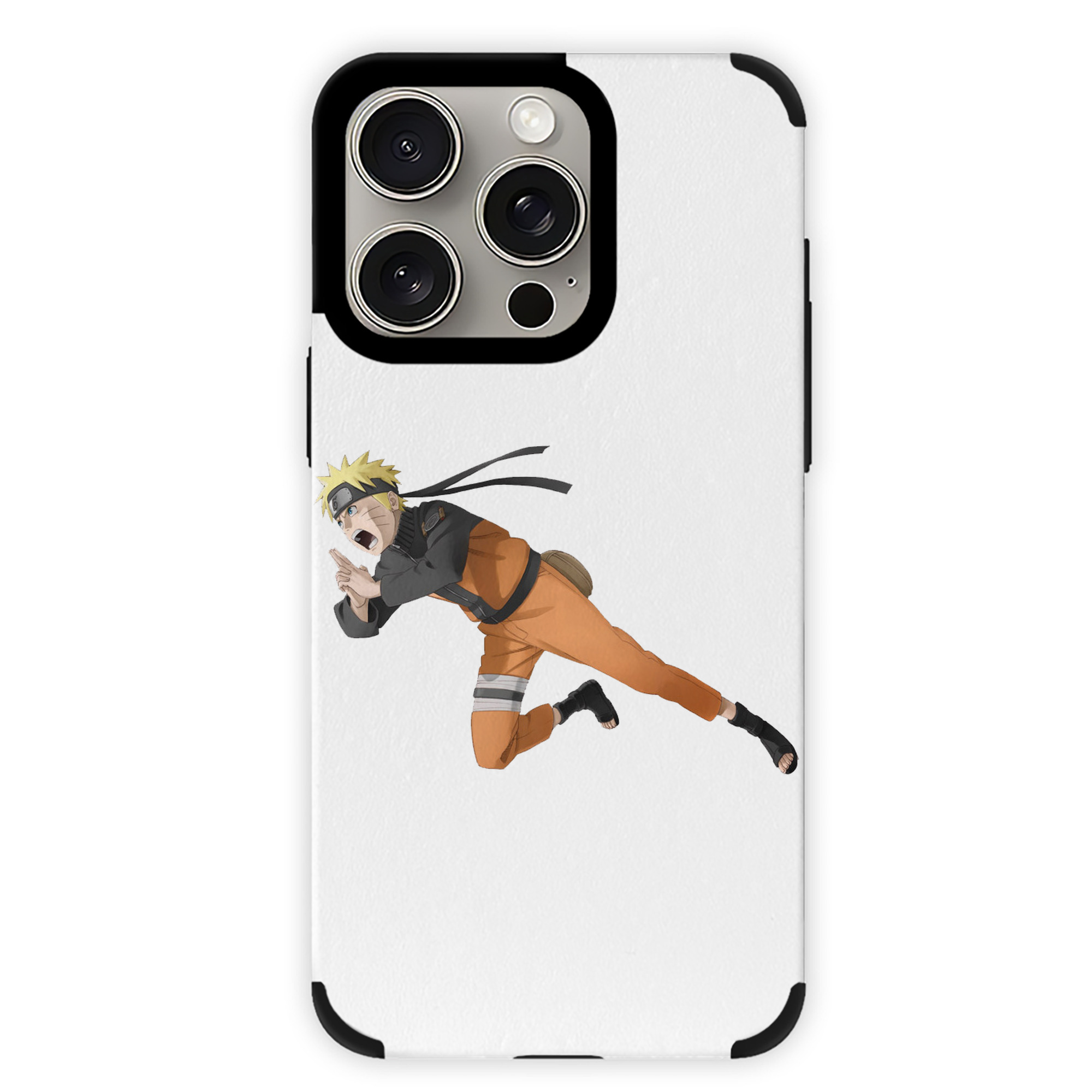 （画像用） NARUTO -ナルト- うずまき ナルト Uzumaki Naruto 【iPhone15ProMax対応】 PUレザー スマホケース 耐衝撃＆黄変防止