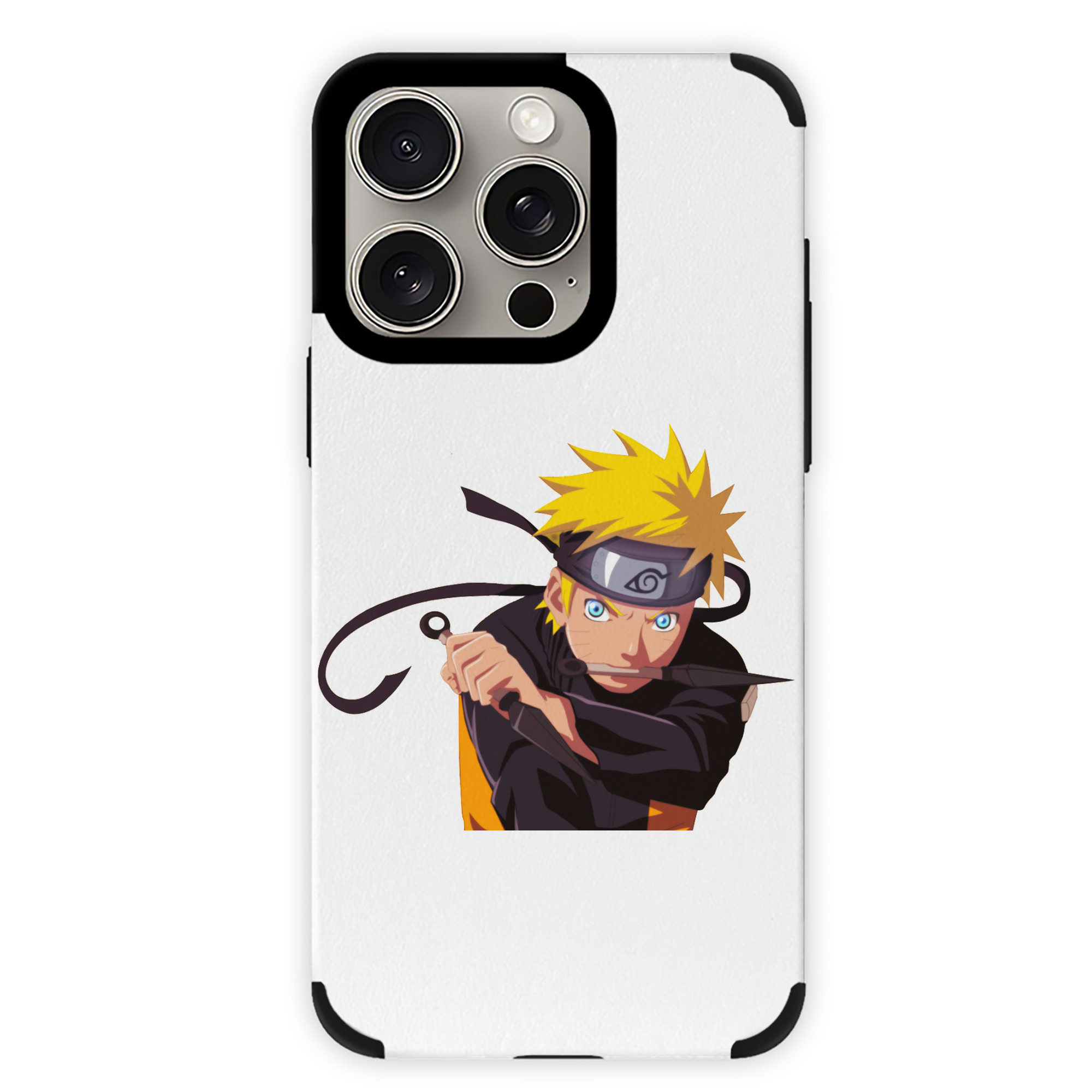 （画像用） NARUTO -ナルト- うずまき ナルト Uzumaki Naruto 【iPhone15ProMax対応】 PUレザー スマホケース 耐衝撃＆黄変防止