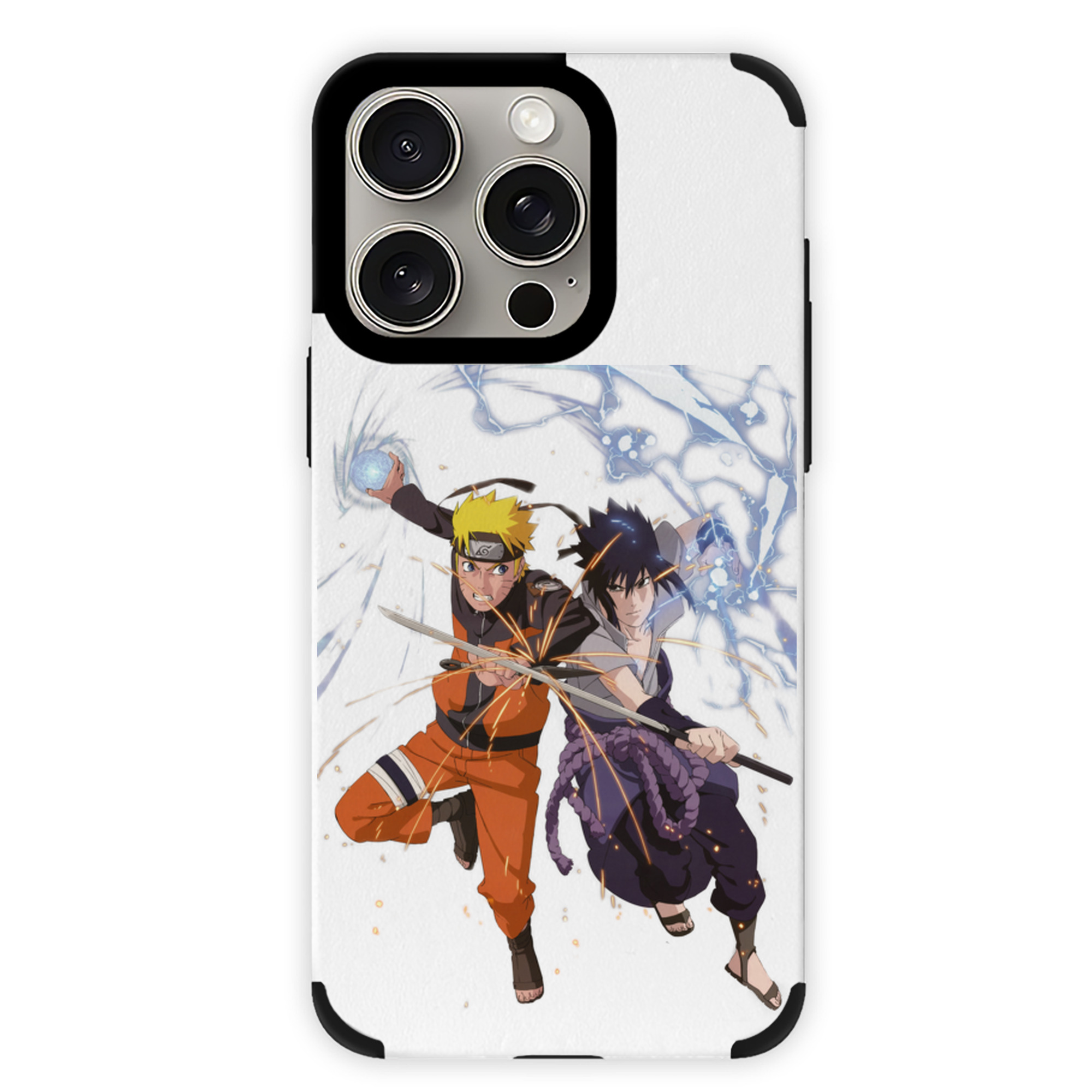 （画像用） NARUTO -ナルト- うずまき ナルト Uzumaki Naruto 【iPhone15ProMax対応】 PUレザー スマホケース 耐衝撃＆黄変防止