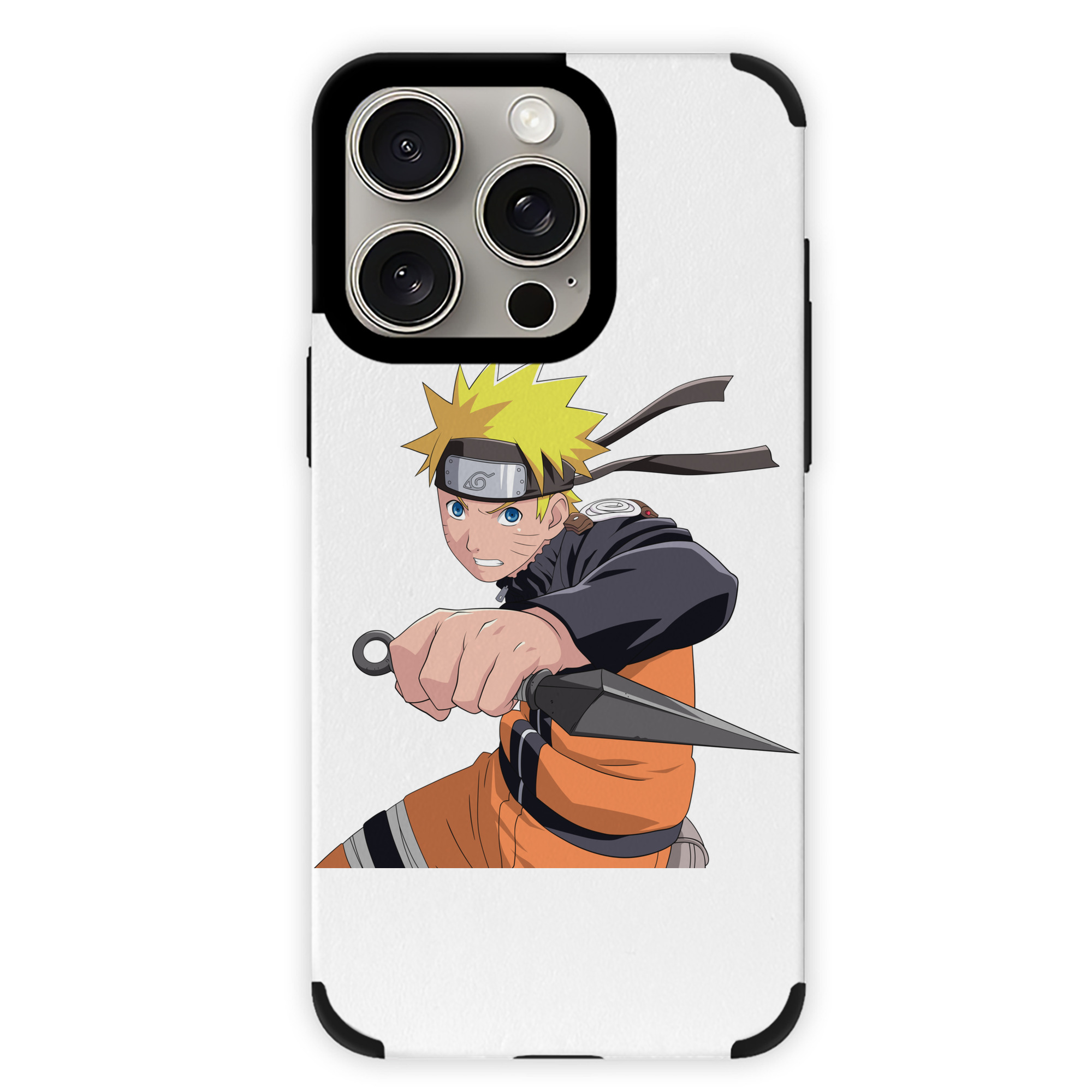 （画像用） NARUTO -ナルト- うずまき ナルト Uzumaki Naruto 【iPhone15ProMax対応】 PUレザー スマホケース 耐衝撃＆黄変防止