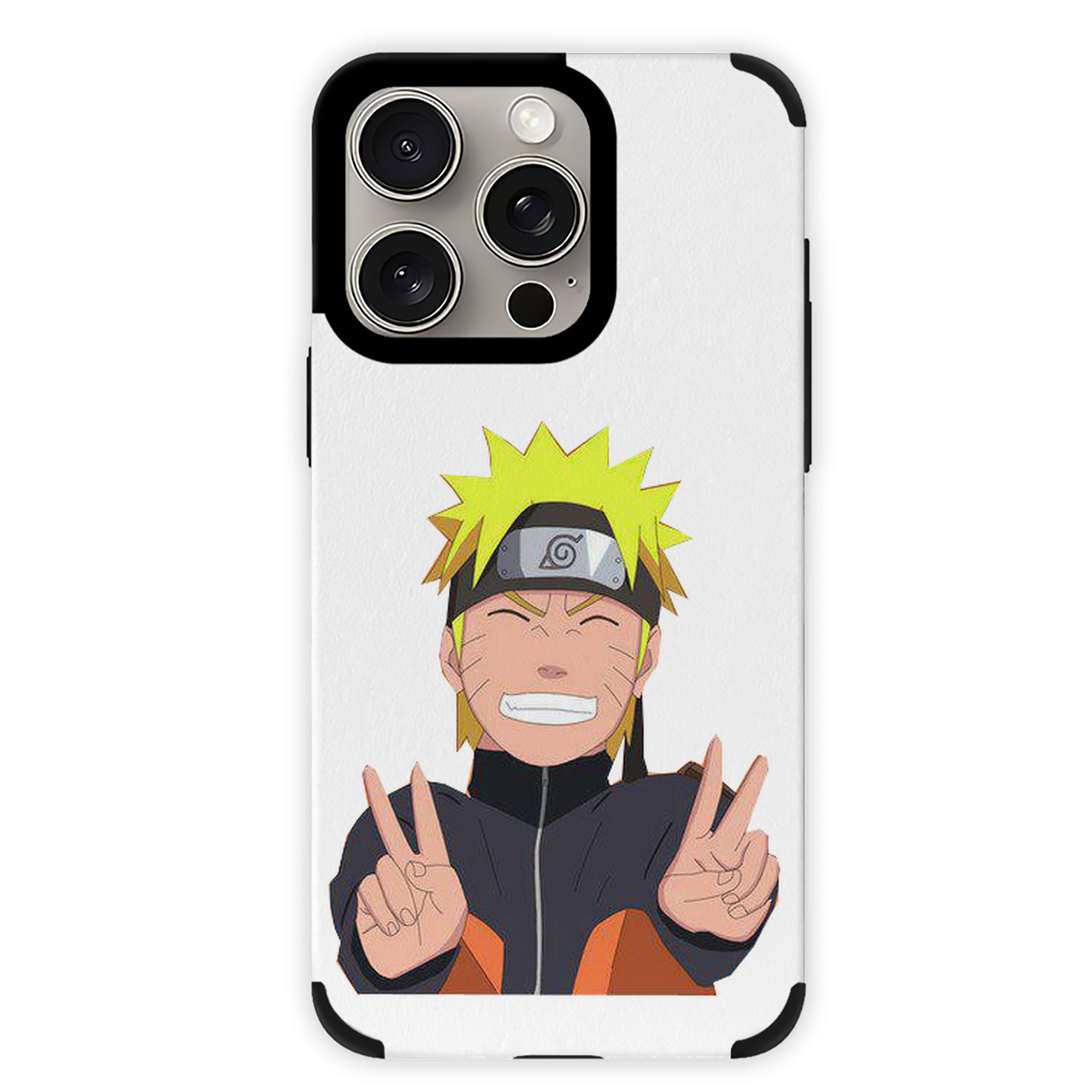 （画像用） NARUTO -ナルト- うずまき ナルト Uzumaki Naruto 【iPhone15ProMax対応】 PUレザー スマホケース 耐衝撃＆黄変防止