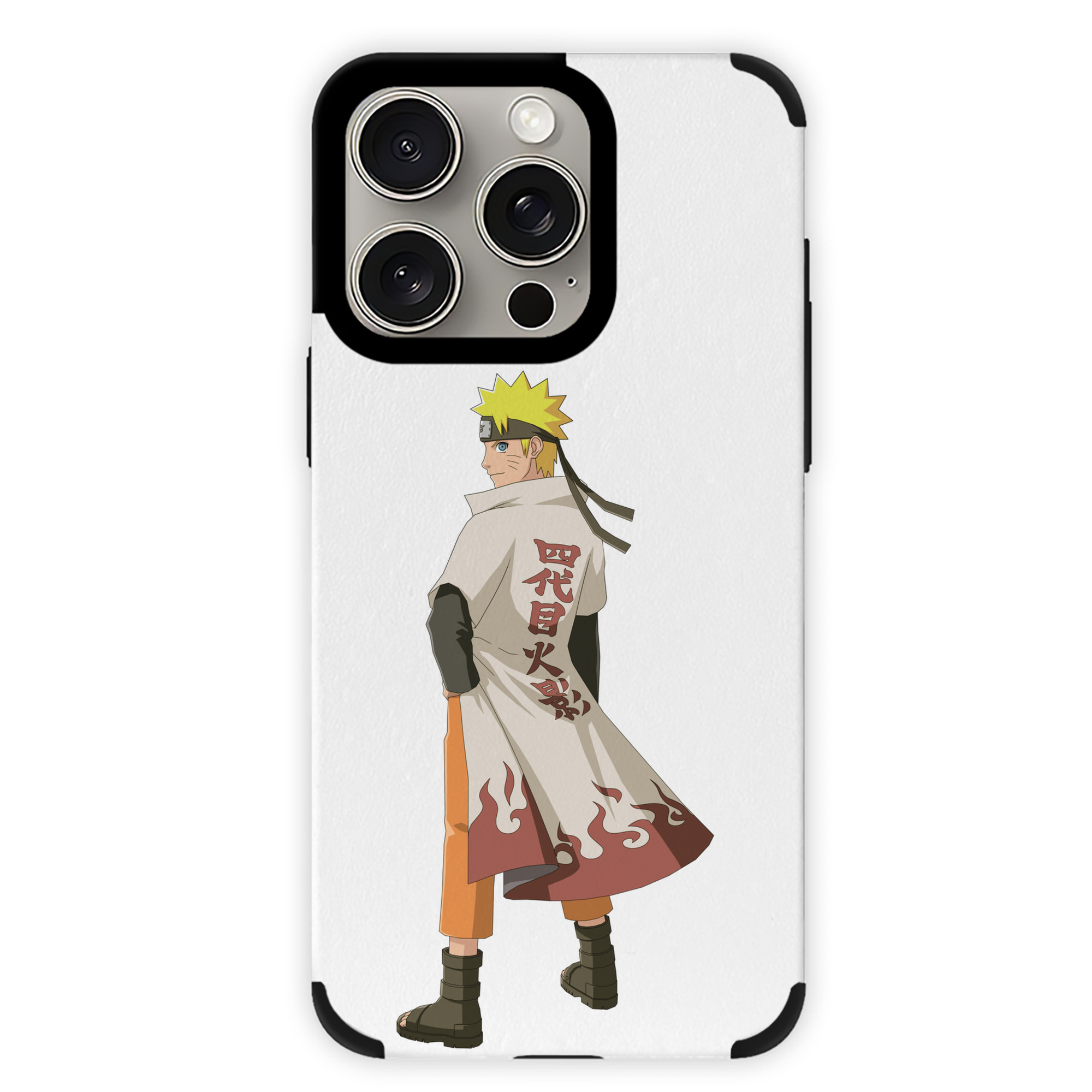 （画像用） NARUTO -ナルト- うずまき ナルト Uzumaki Naruto 【iPhone15ProMax対応】 PUレザー スマホケース 耐衝撃＆黄変防止