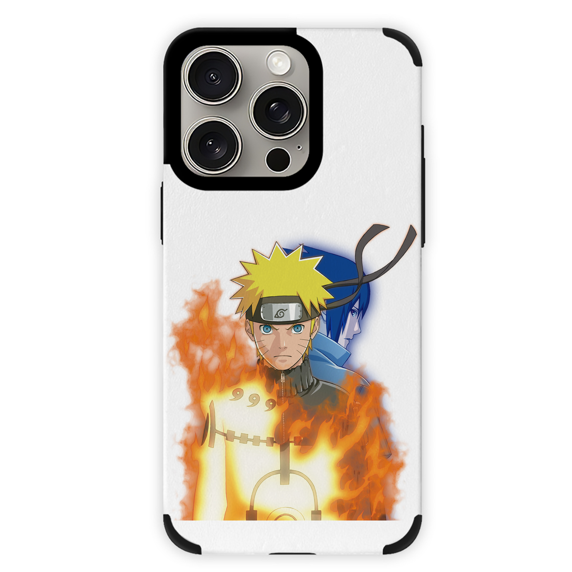 （画像用） NARUTO -ナルト- うずまき ナルト Uzumaki Naruto 【iPhone15ProMax対応】 PUレザー スマホケース 耐衝撃＆黄変防止