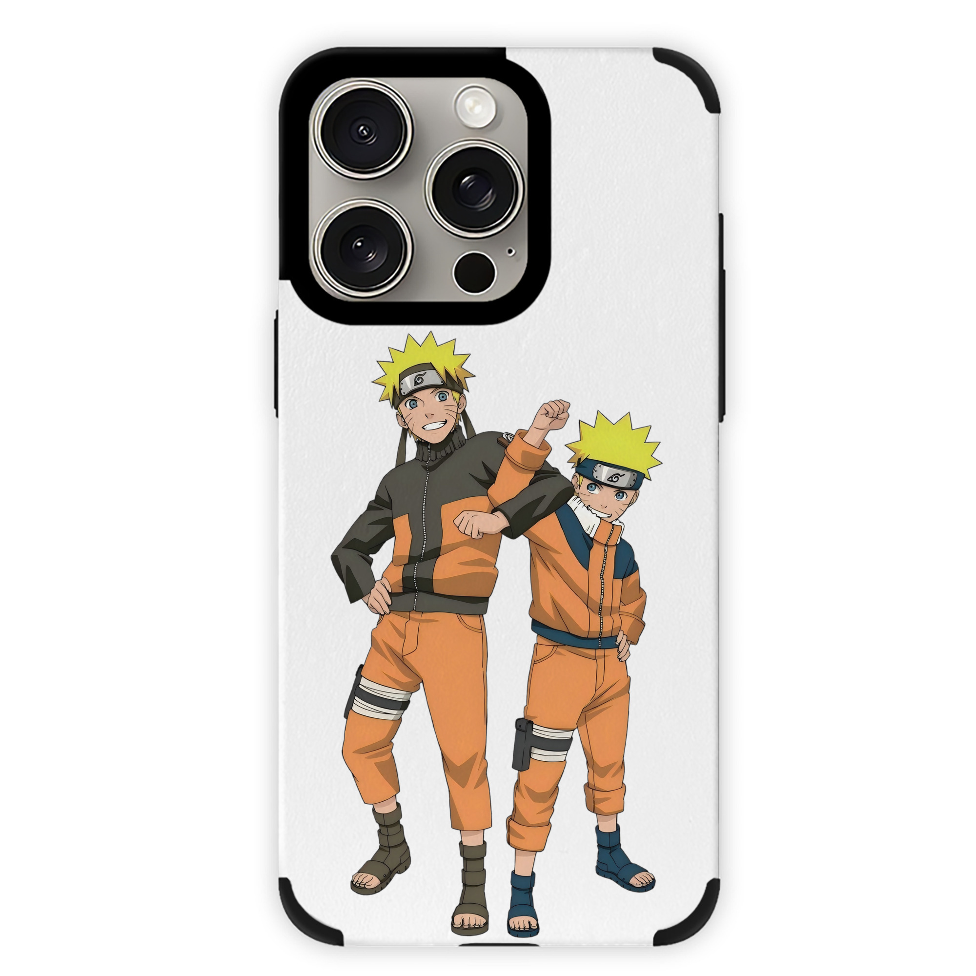 （画像用） NARUTO -ナルト- うずまき ナルト Uzumaki Naruto 【iPhone15ProMax対応】 PUレザー スマホケース 耐衝撃＆黄変防止