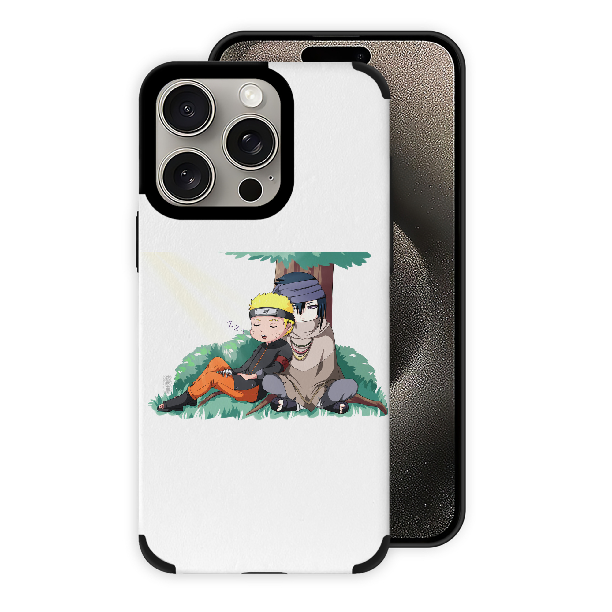 （画像用） NARUTO -ナルト- うずまき ナルト Uzumaki Naruto 【iPhone15ProMax対応】 PUレザー スマホケース 耐衝撃＆黄変防止