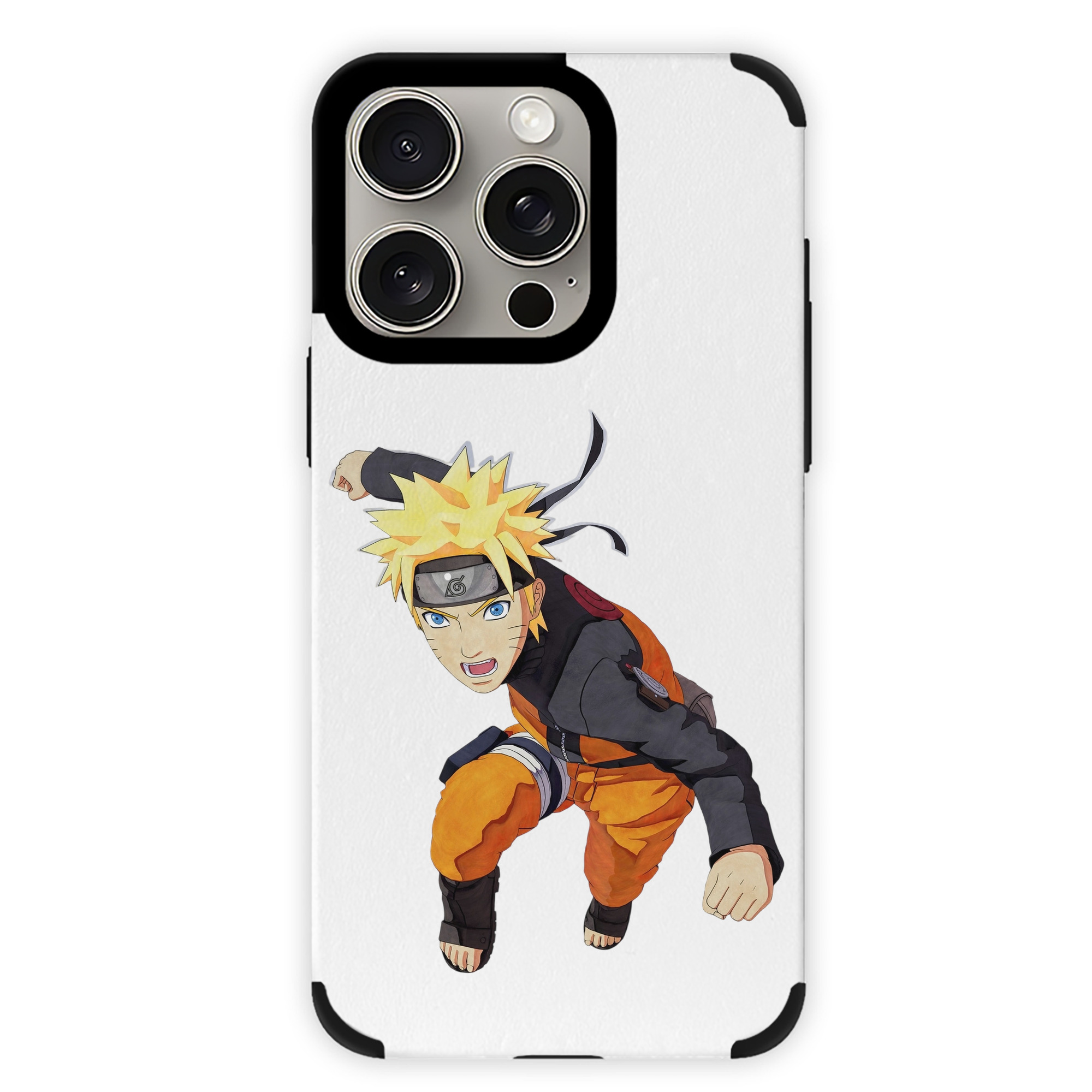 （画像用） NARUTO -ナルト- うずまき ナルト Uzumaki Naruto 【iPhone15ProMax対応】 PUレザー スマホケース 耐衝撃＆黄変防止
