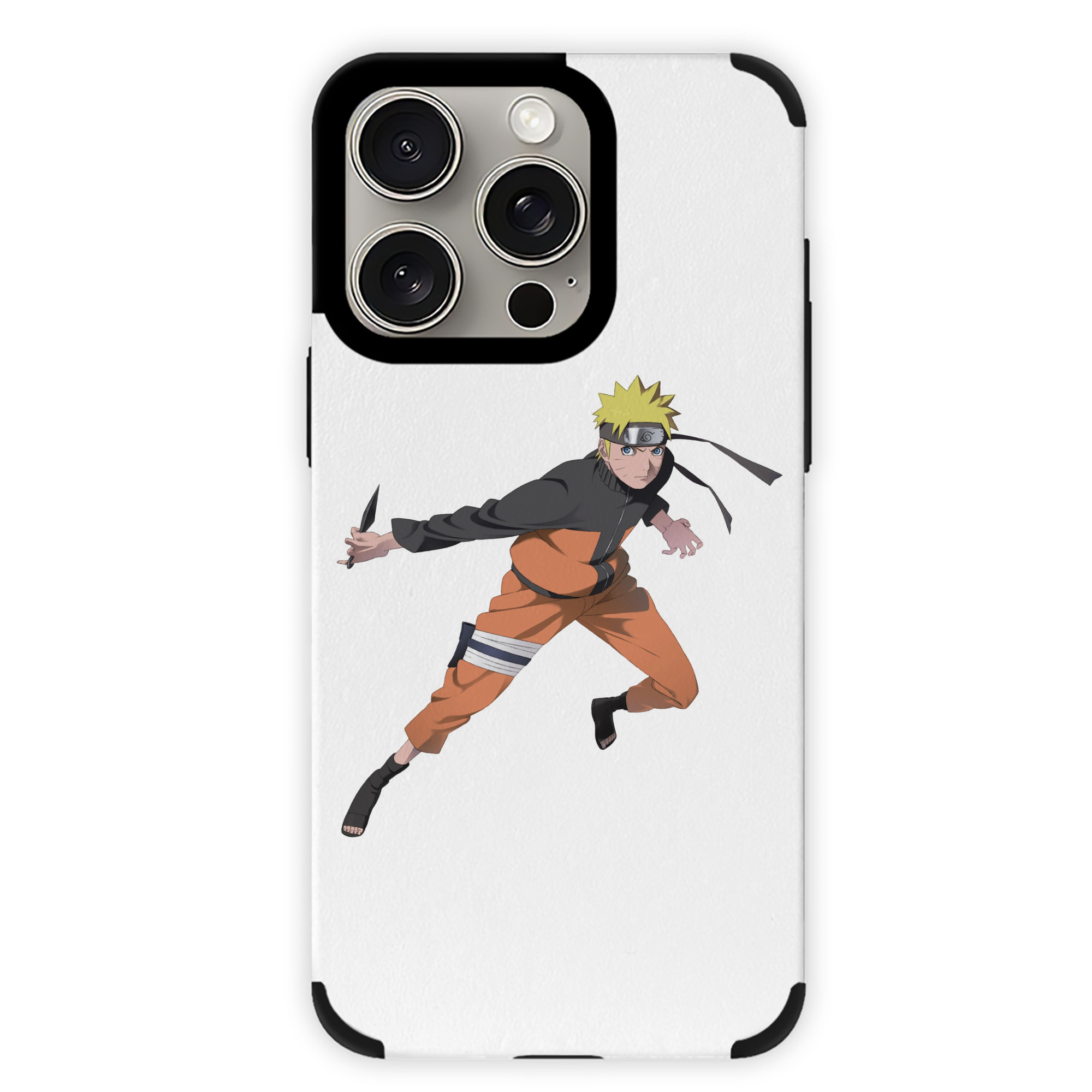 （画像用） NARUTO -ナルト- うずまき ナルト Uzumaki Naruto 【iPhone15ProMax対応】 PUレザー スマホケース 耐衝撃＆黄変防止